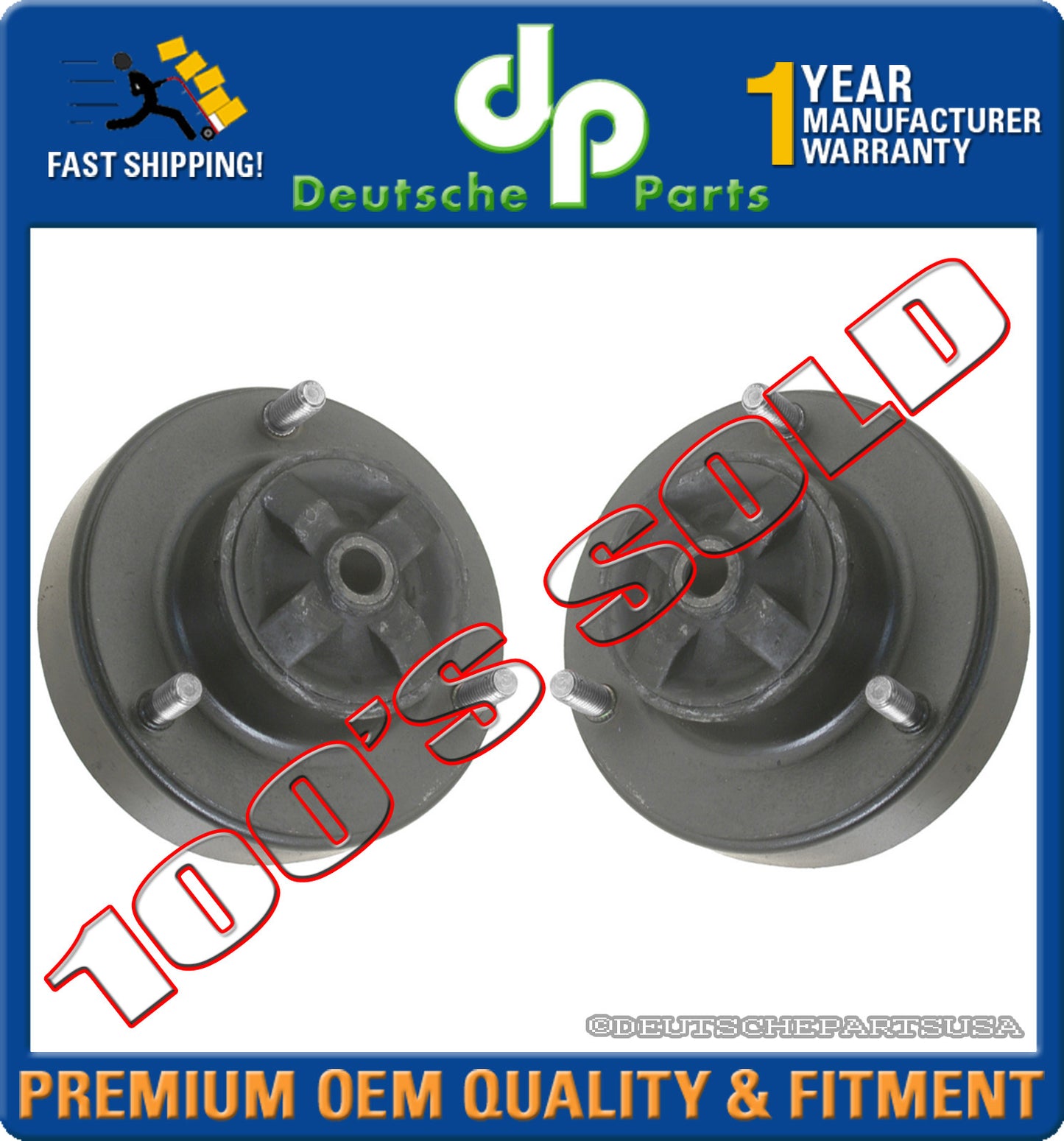 Shock Strut Mount Mounts for BMW E34 530i 535i 540i 535iT 525iT 33 52 1 132 270