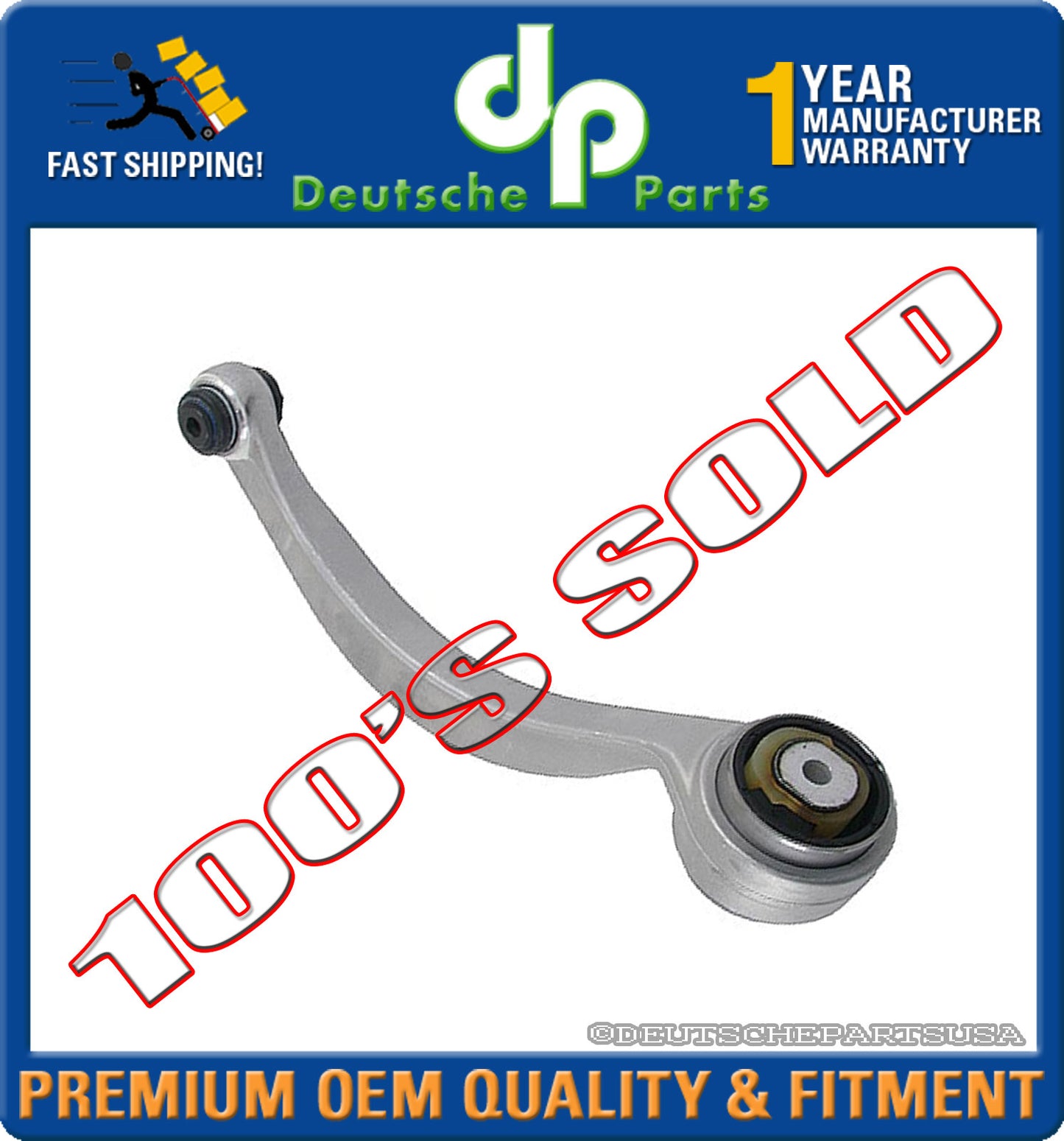 JAGUAR S-TYPE VANDEN PLAS XF XJR XJ8 FRONT LOWER WISHBONE CONTROL ARM C2C39683