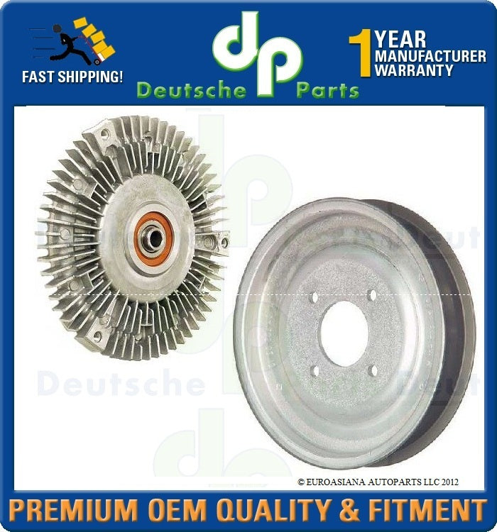Mercedes W202 C280 VISCOUS ENGINE Cooling Fan Clutch & Pulley Kit 94 95 96 97