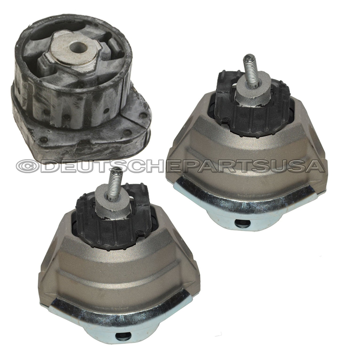HYDRAULIC OIL FILLED ENGINE MOTOR TRANSMISSION MOUNT MOUNTS L+R BMW E60 Xi SET 3