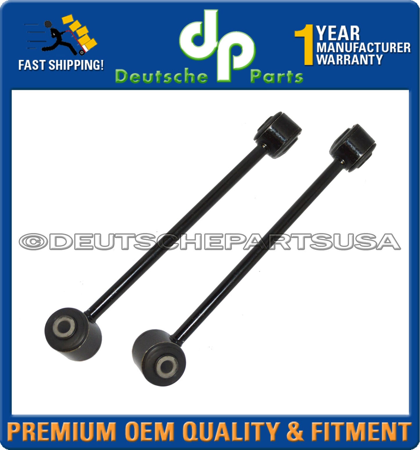 Porsche 928 Rear Sway Bar Links LH + RH 92833305902 92833306002 Set of 2