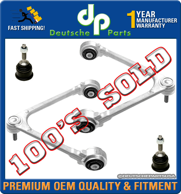 LINCOLN LS 3.0 3.9 UPPER CONTROL ARMS + LOWER CONTROL ARM BALL JOINTS SET 14MM