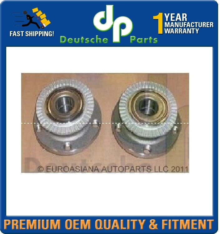 AUDI A6 VOLKSWAGEN PASSAT REAR WHEEL HUB ASSEMBLY 2 x 8E0 501 611J / 8E0501611J