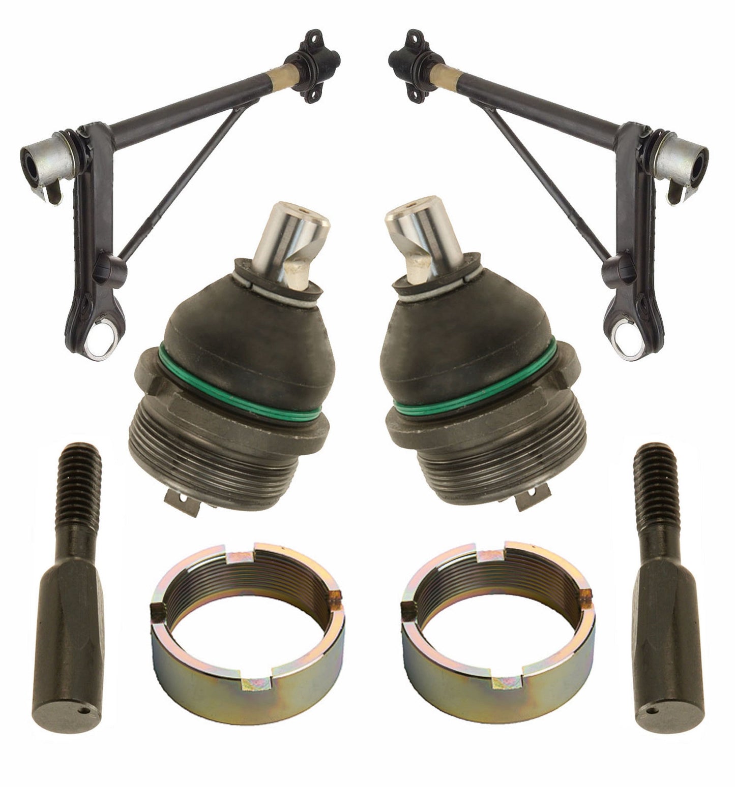 Lower Control Arm Ball JointBushing NUT PIN Set 8