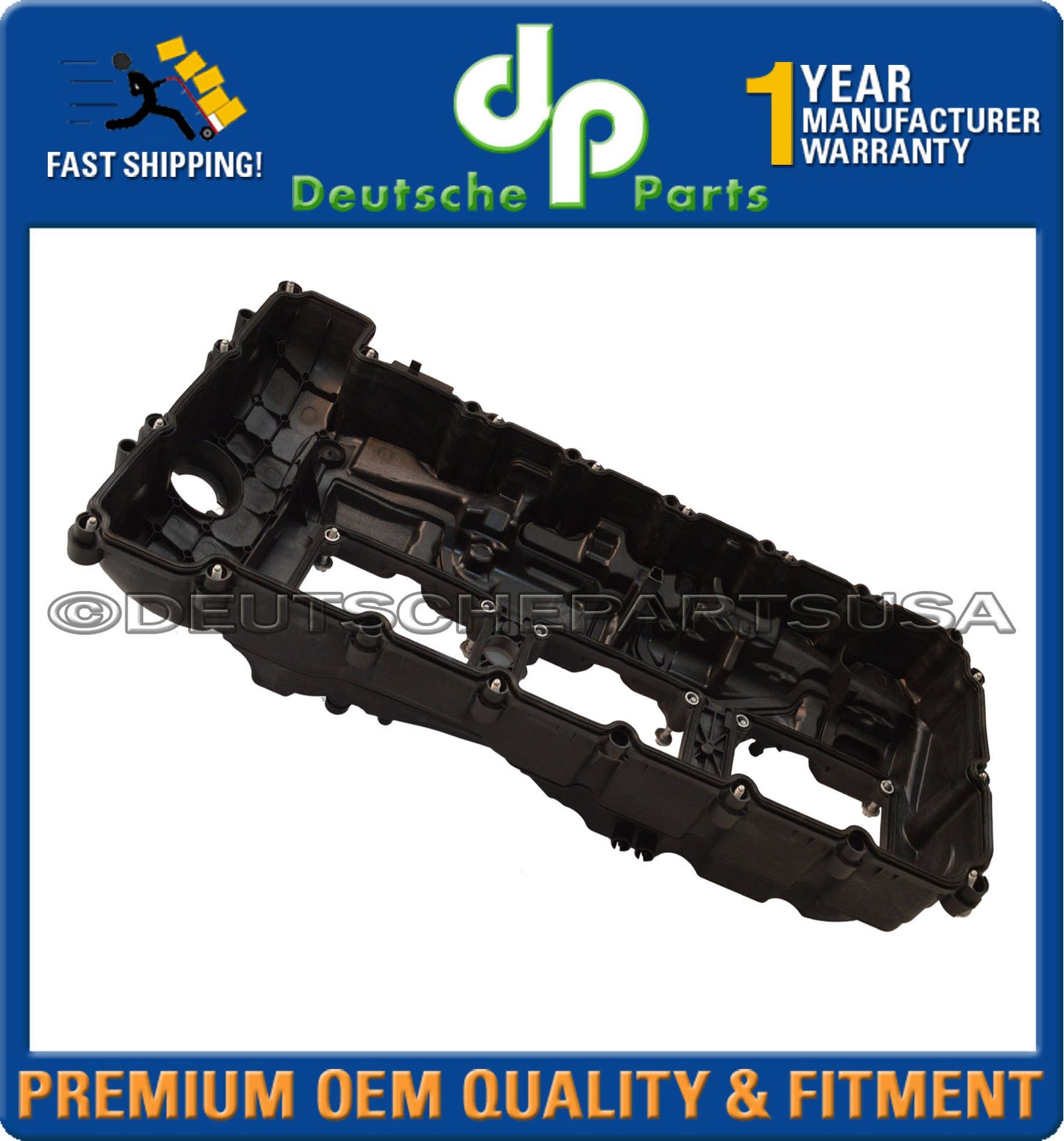 BMW X5 740i X3 335i 135i 535i xDrive Engine Valve Cover w/ Gasket 11127570292