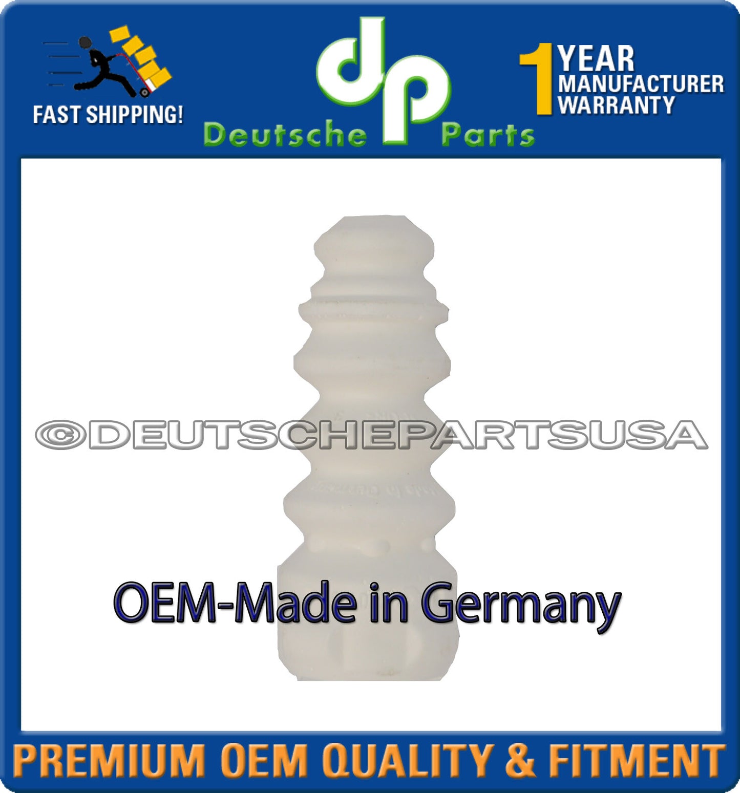 Rear Shock bump Stop for VW EOS GOLF JETTA RABBIT L/R Made in Germany 1K0511353M