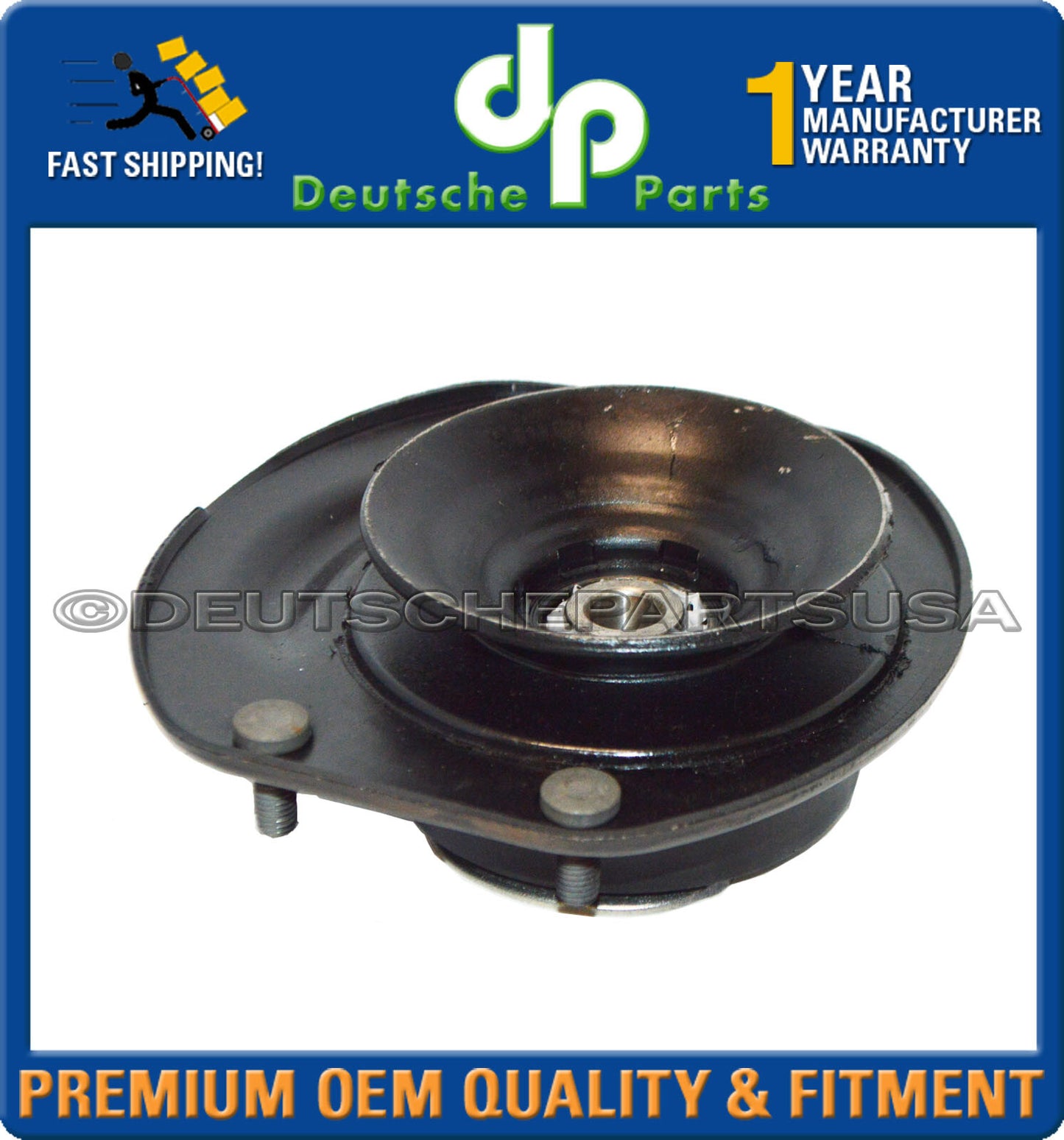 Porsche 911 964 Front Rear Upper Shock Strut Flange TOP Mounts Bearing SET 12