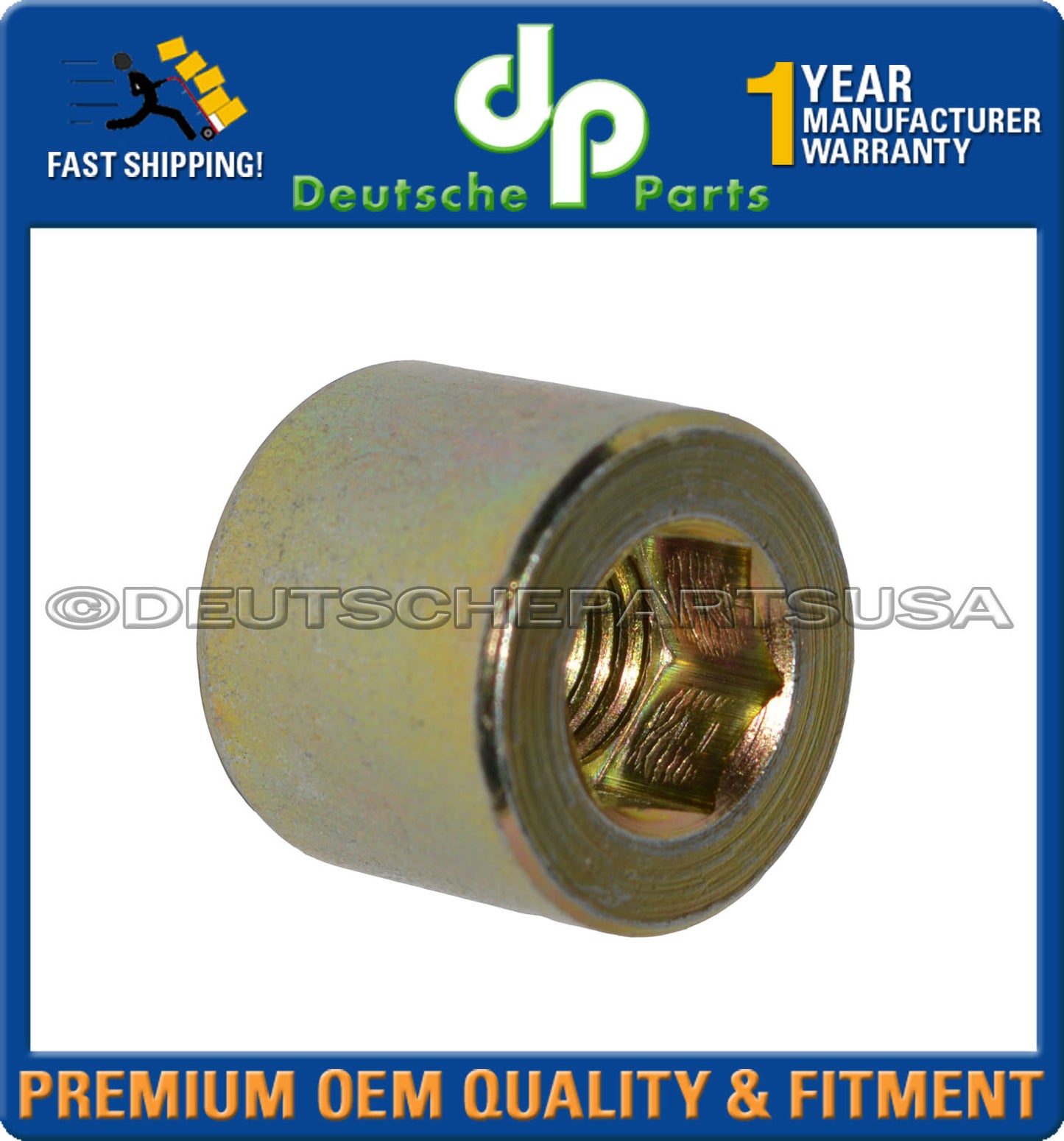 Porsche 911 930 Barrel Nut fr Exhaust Mainfold (Heat Exchanger) 99908500102 Zinc