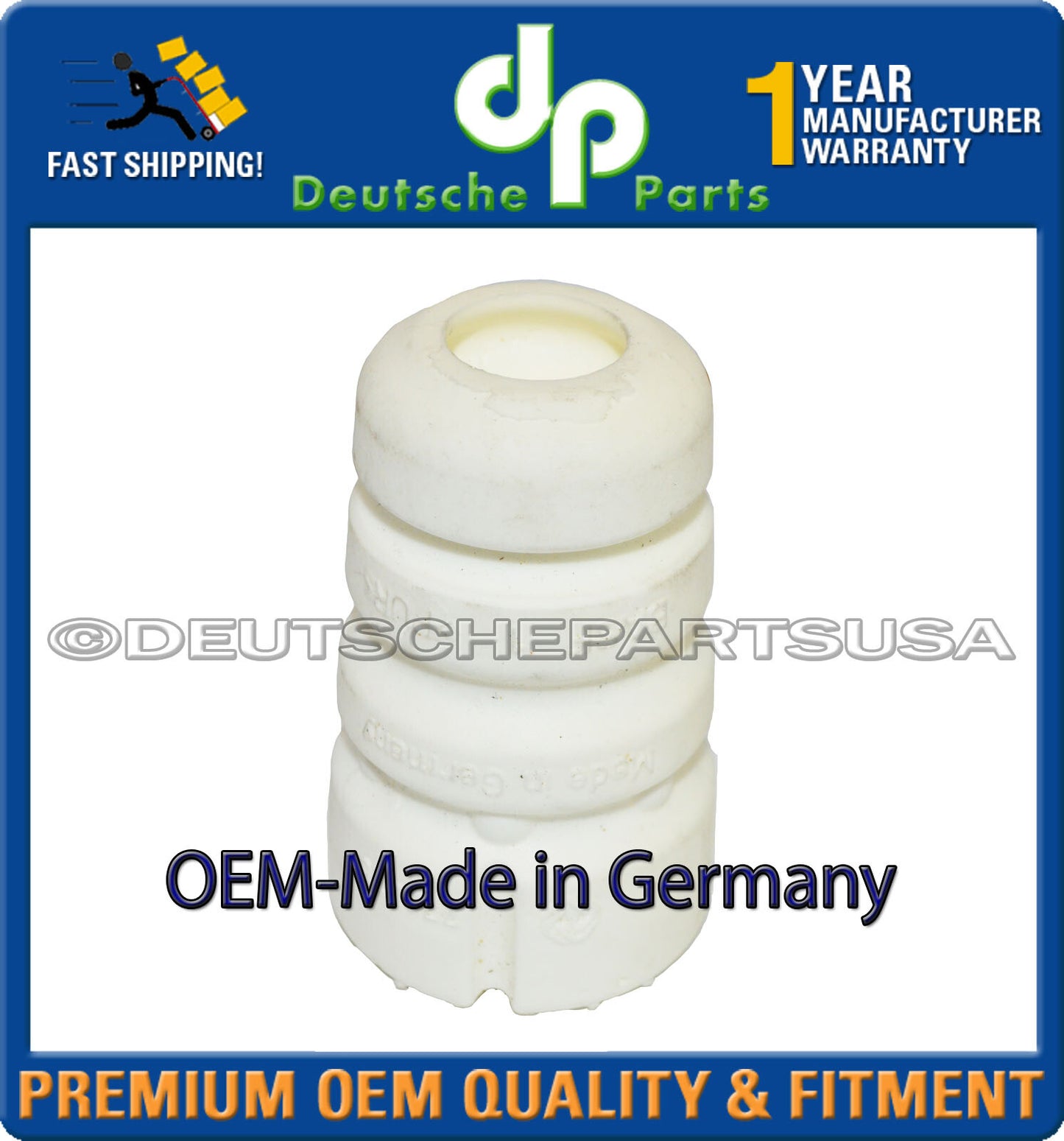 FRONT Strut Suspension Bump Stop for AUDI A6 S6 L/R Made in Germany 4G0 412 131