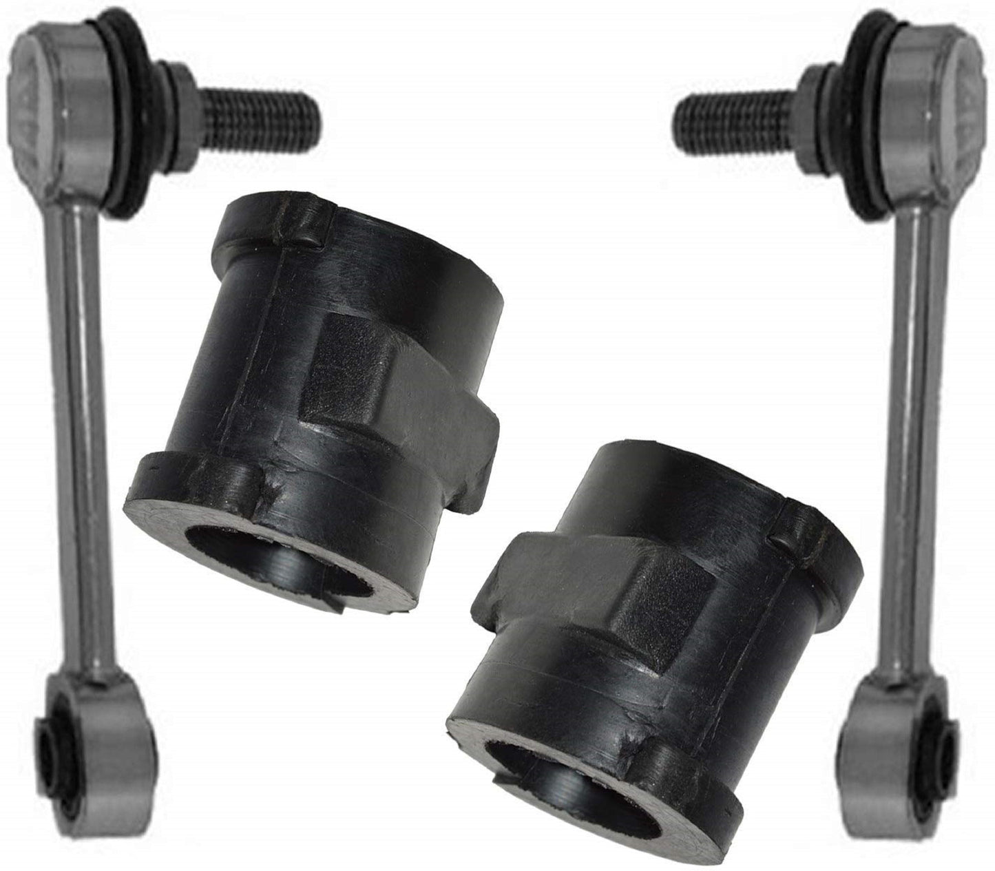 Jaguar XK8 XKR Front Stabilizer Sway Anti Roll Bar Link Bushing KIT 4