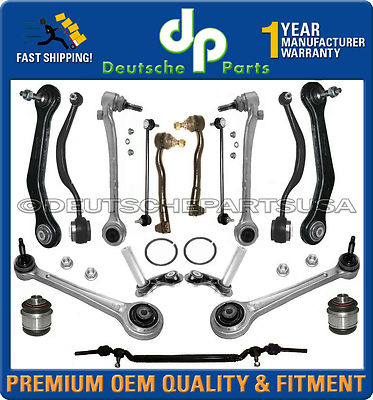 Control Arm Arms Tie Rod Rods Ball Joint Joints Sway Bar Link for BMW E38 740i