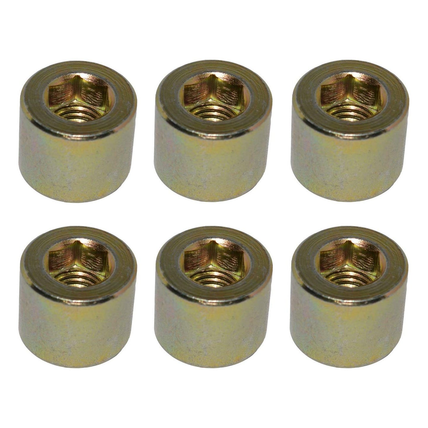 Set of 6 Exhaust Manifold Barrel Nuts