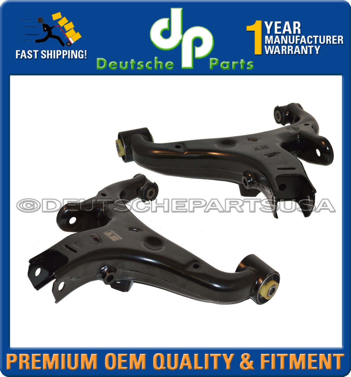 LAND ROVER LR4 FRONT & REAR LOWER + UPPER CONTROL ARM ARMS LH + RH set of 8