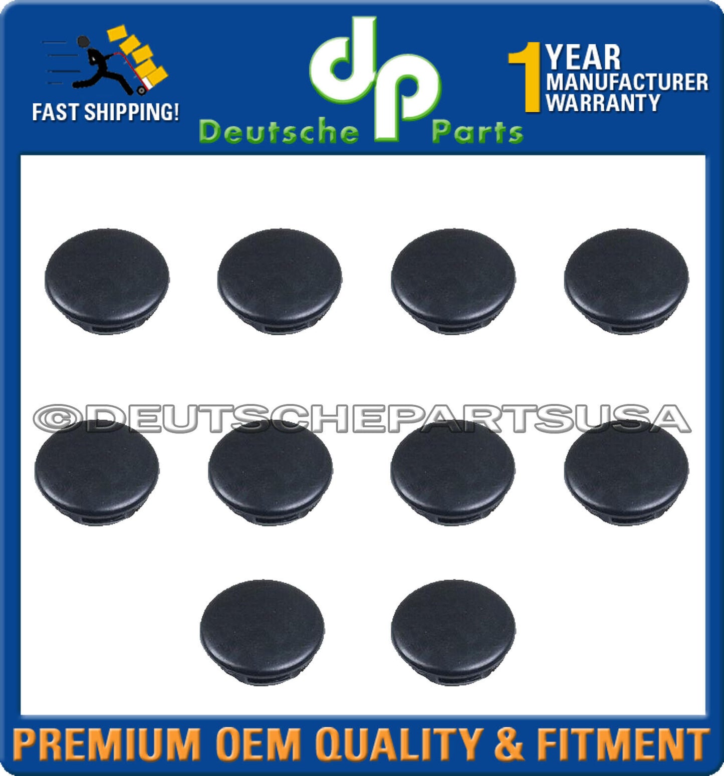 For Porsche 911 912 930 Door Plug 99970311940 999 703 119 40 Set of 14
