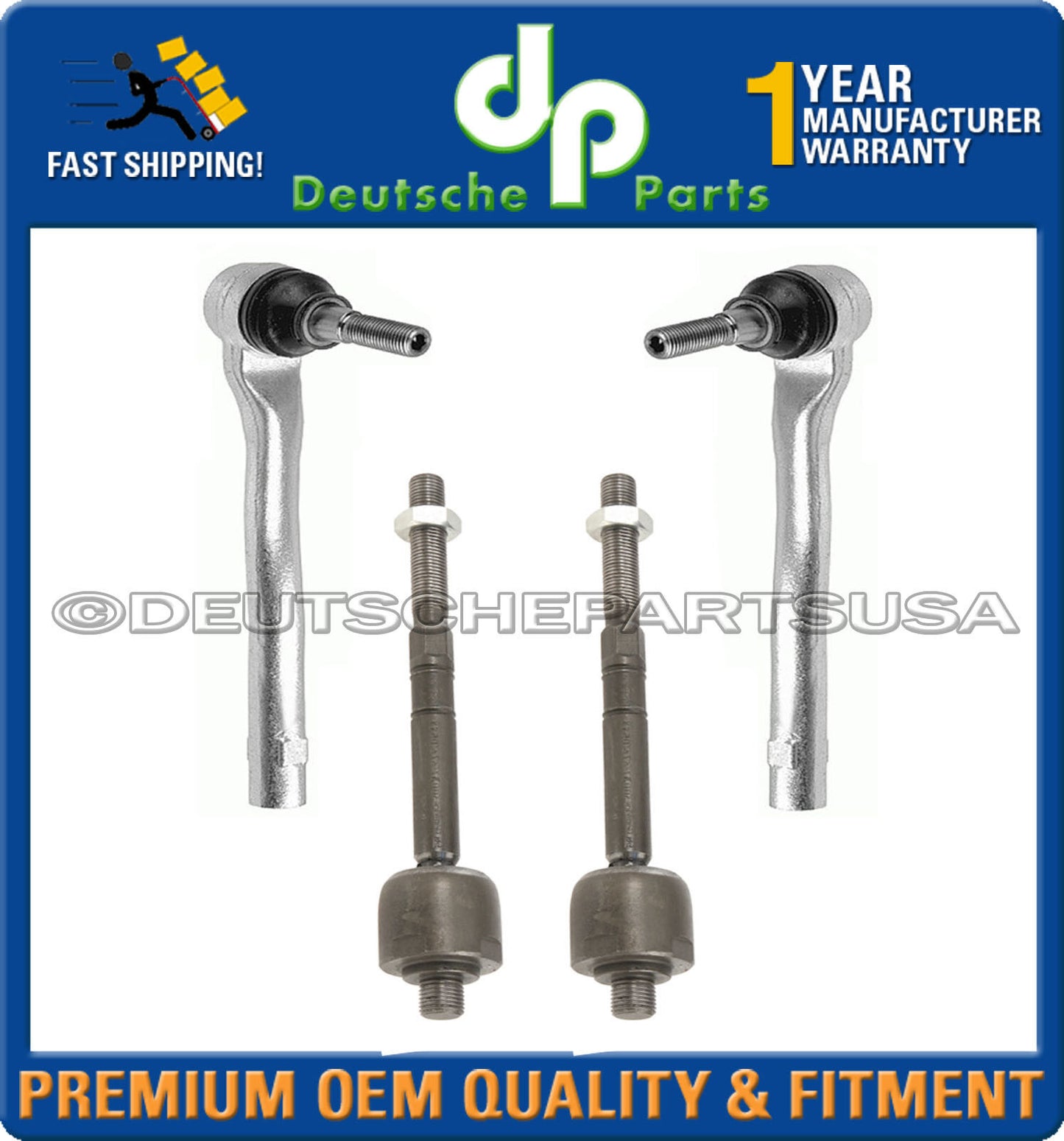 Mercedes W164 W251 ML350 ML550 STEERING Inner Outer Tie Rods RACK BOOT KIT SET 6