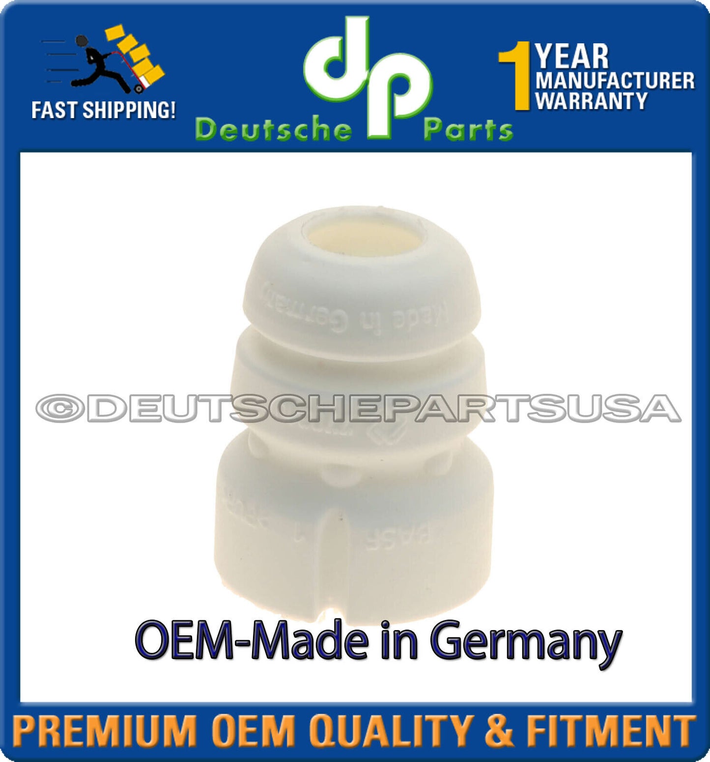 FRONT Strut Bump Stop fr AUDI A4 A5 A6 A7 Quattro SET Made in Germany 8K0412131F