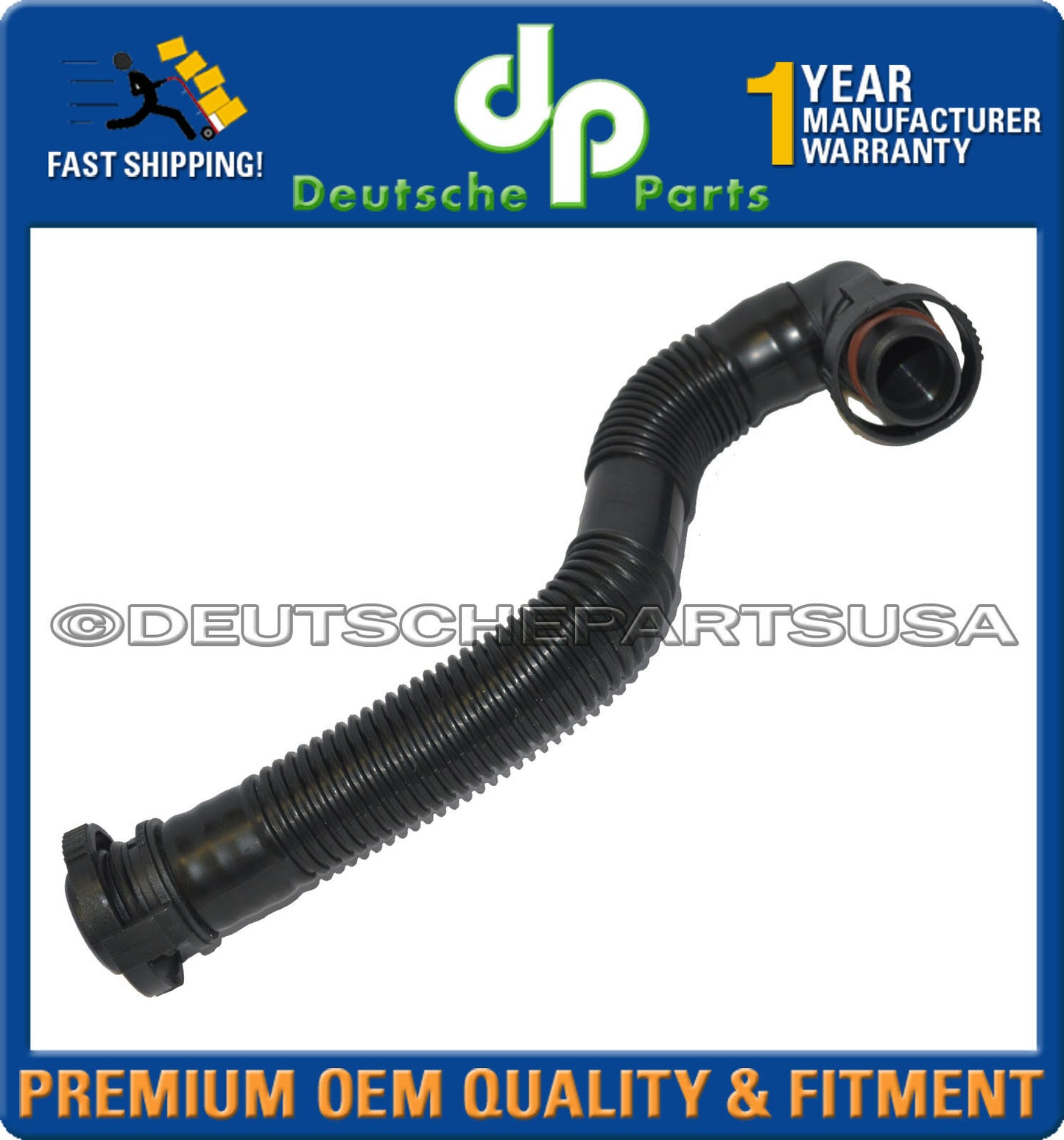 PORSCHE Cayenne 03-06 Engine Crankcase Breather Hose 948 107 217 02 94810721702