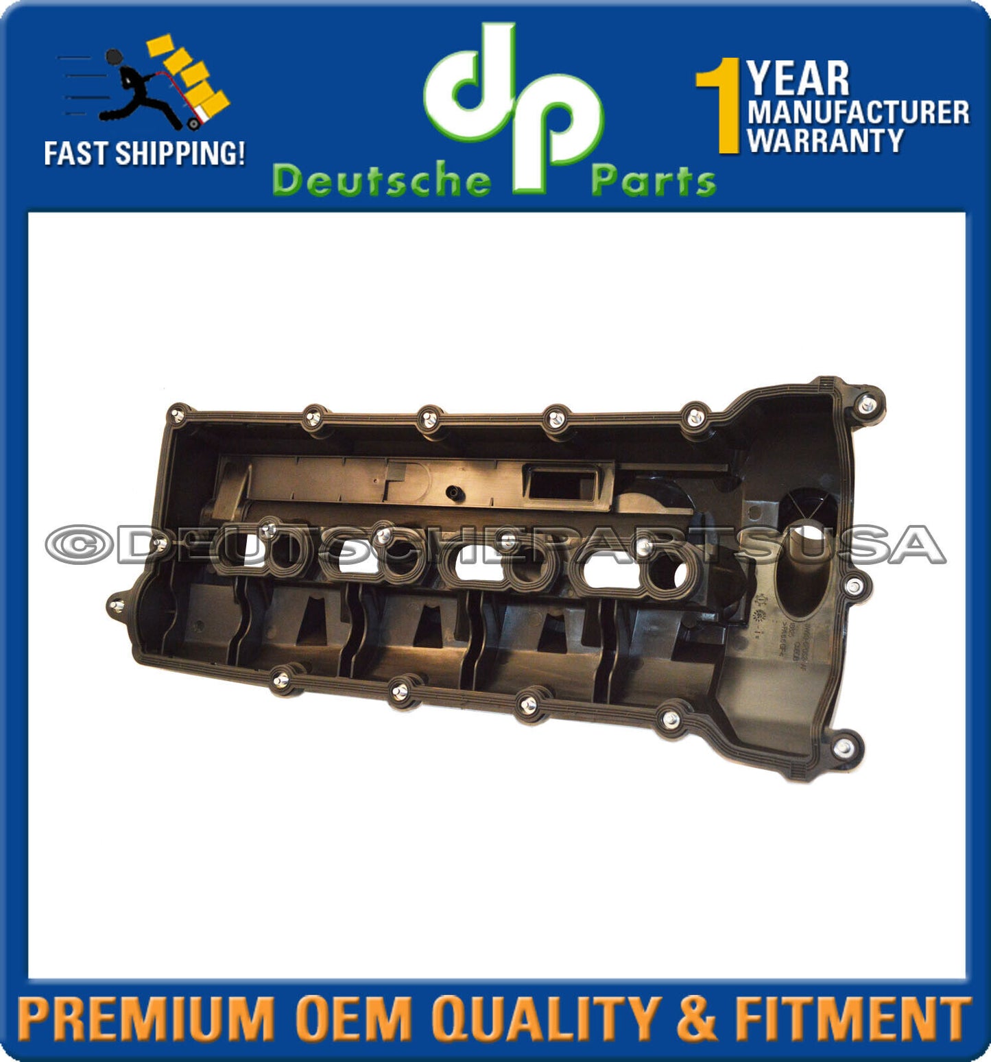 For Land Rover Range Rover Engine Valve Cover w/ Gasket & Bolts LR032081 Left
