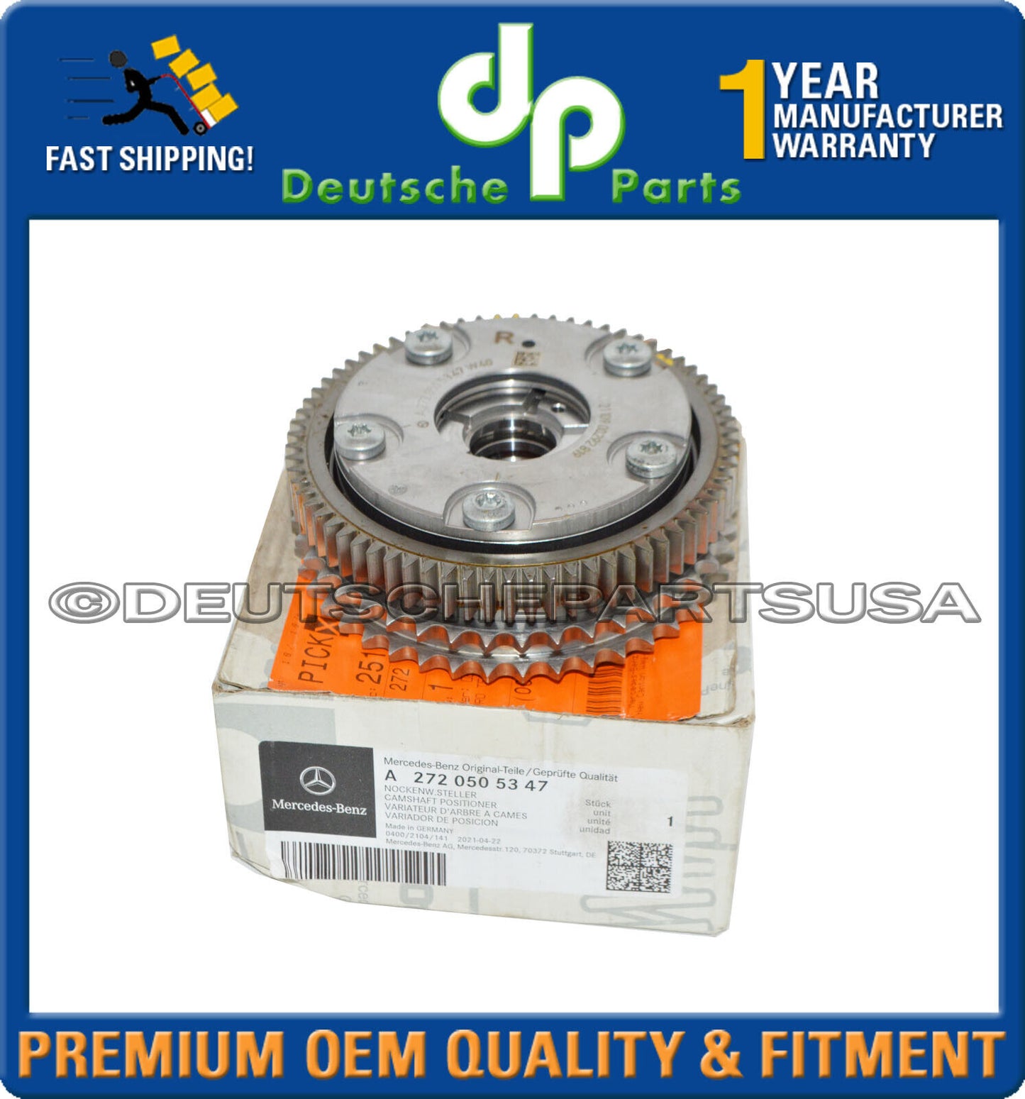 For Mercedes W203 W221 W164 Timing Camshaft Sprocket- Intake Right Genuine