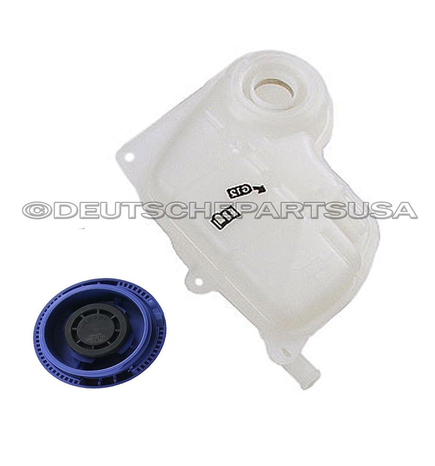 COOLANT EXPANSION TANK RESERVOIR + CAP for VW PASSAT AUDI A4 A6 8D0121403L