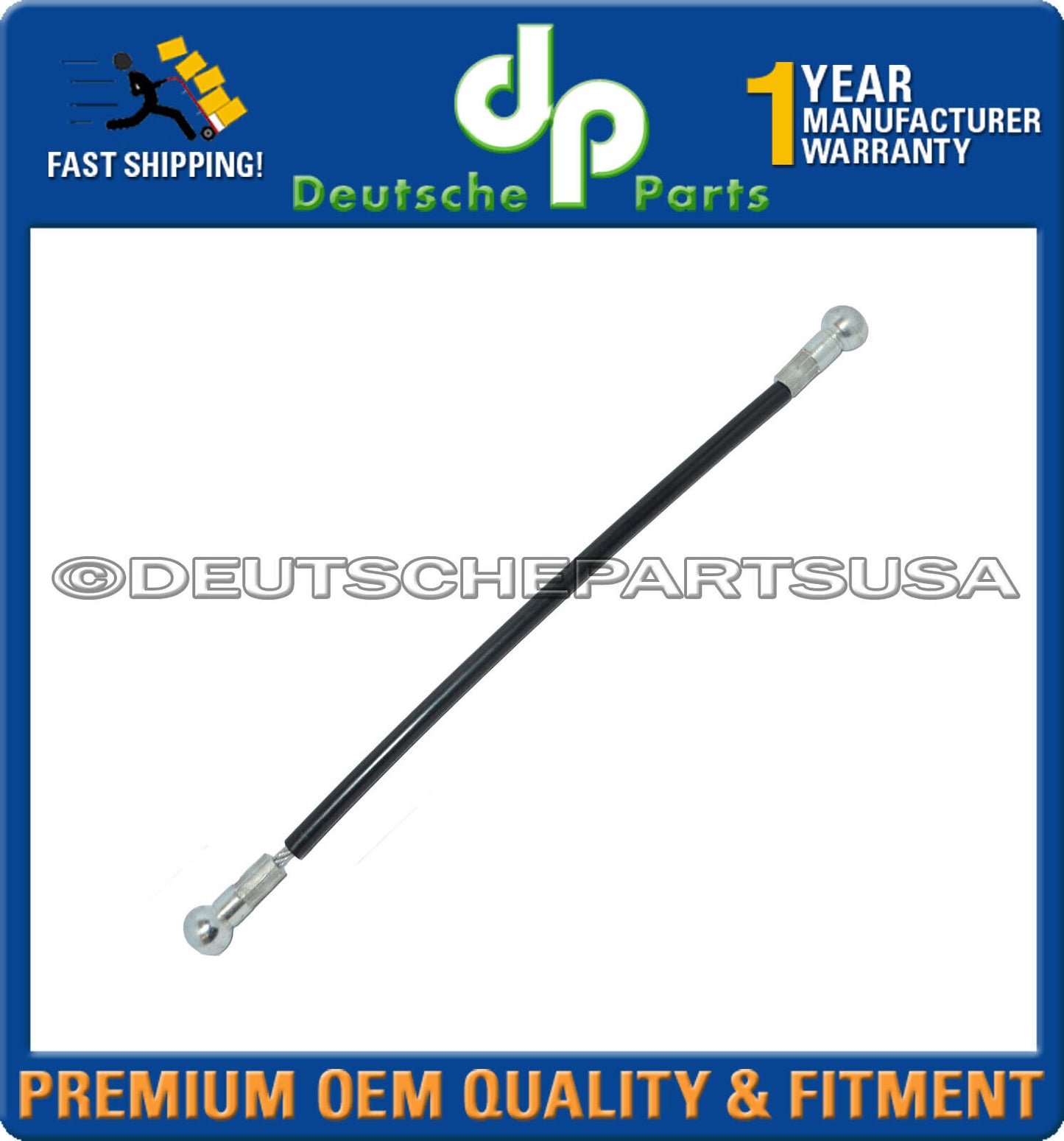 Porsche 986 Boxster Convertible Top Tension Cable 986 561 191 02 L+R Set of 2