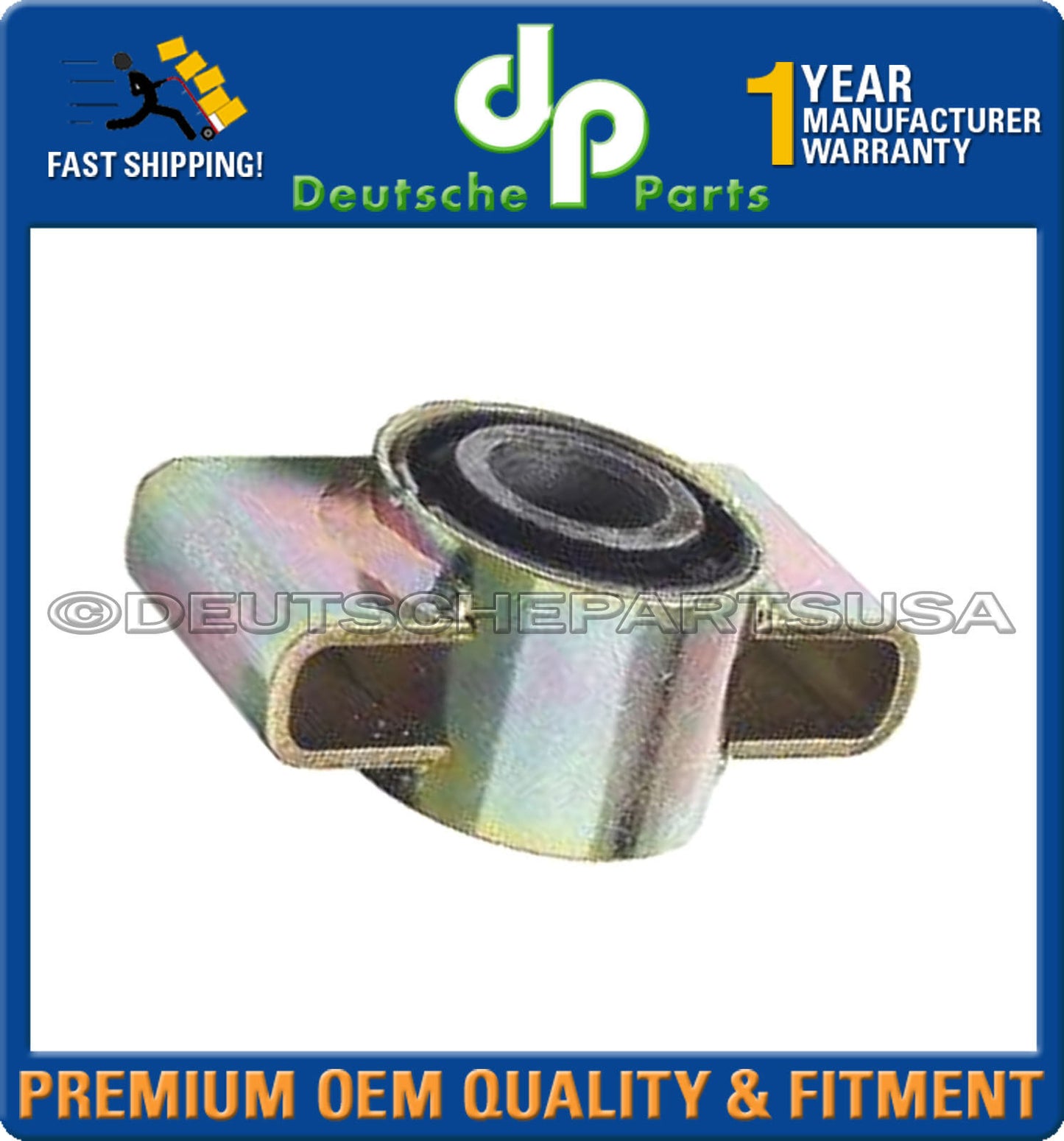 Porsche 944 951 968 Control Arm Bushing Caster Block Front Rearward 95134102301