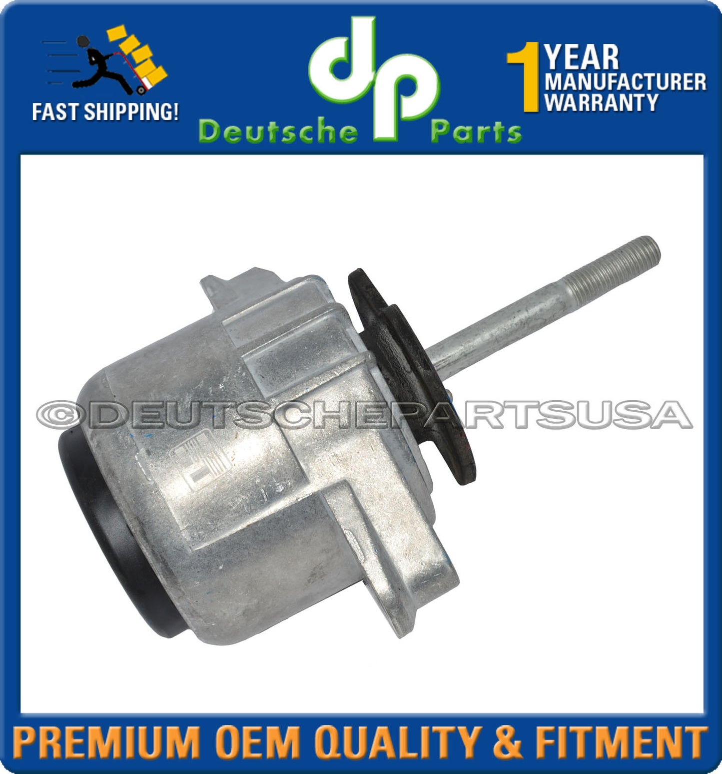 Porsche Panamera Engine Motor Mount LH + RH Side 94637505722 94637505822 Set 2