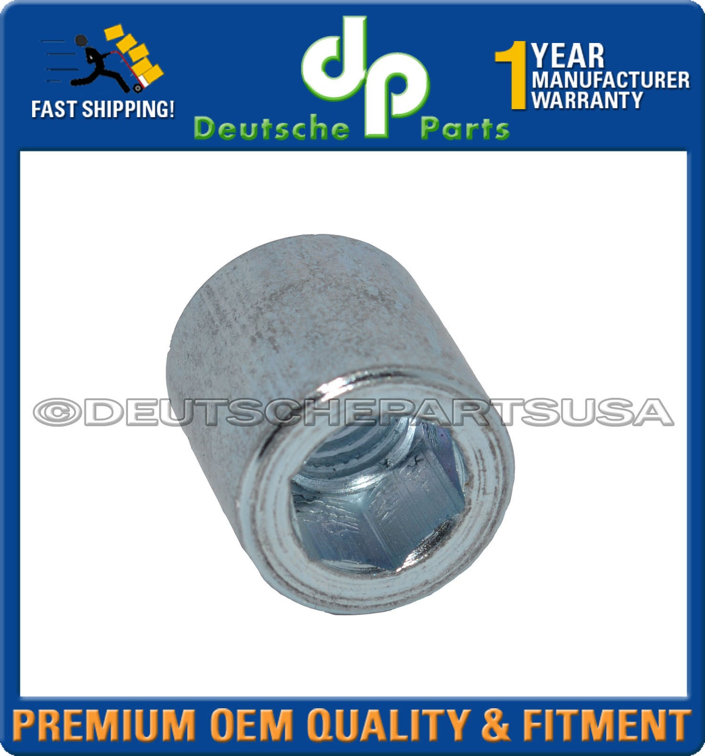 Porsche 911 914 930 Barrel Nut for Camshaft Housing 90111127100 Steel 14mm Set 6