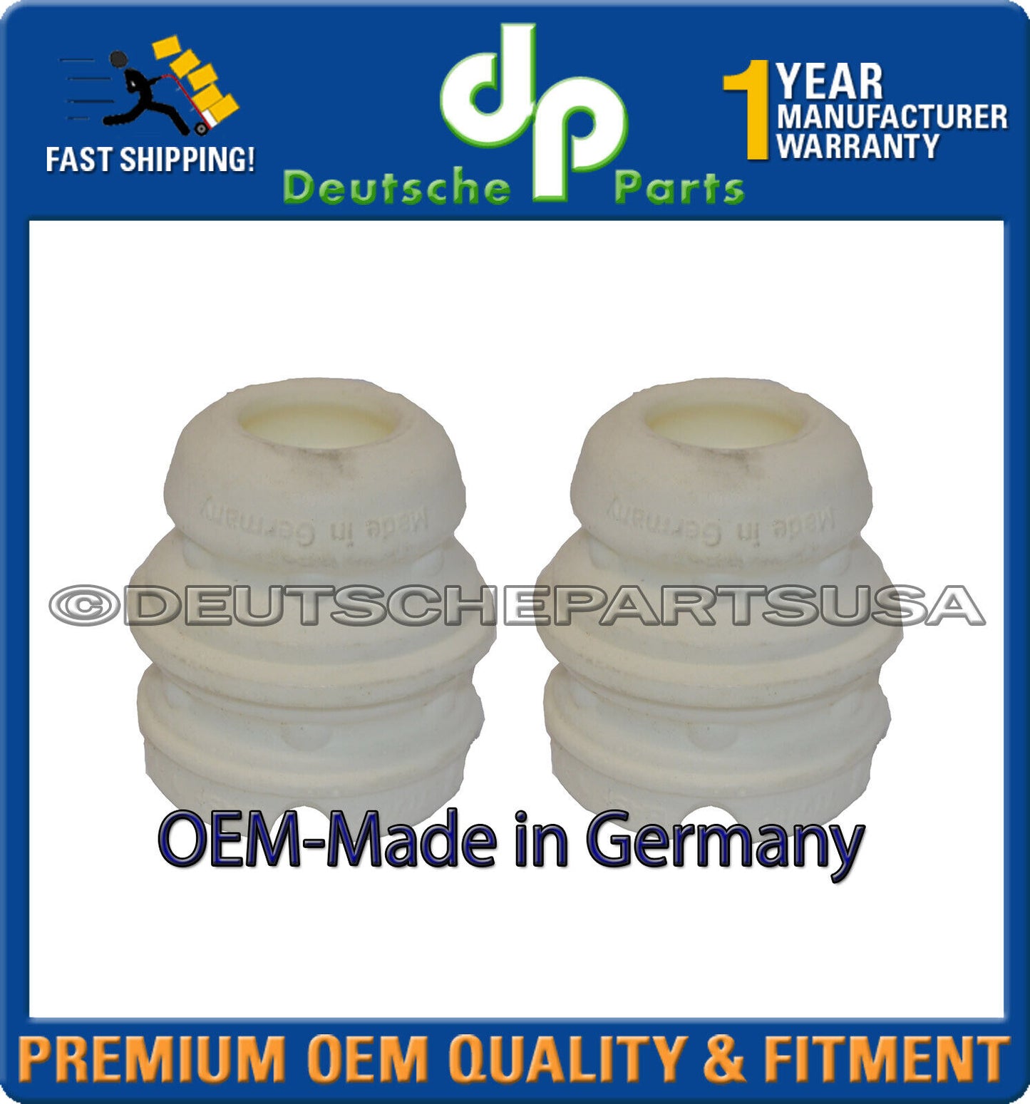 REAR Strut Suspension Bump Stops for BMW i3 L+R Made in Germany 33 53 6 852 241
