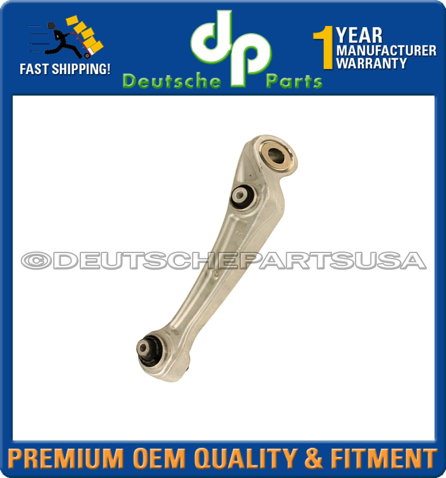 For Porsche Macan Front LH + RH Lower Forward Control Arms Ball Joints Set of 4