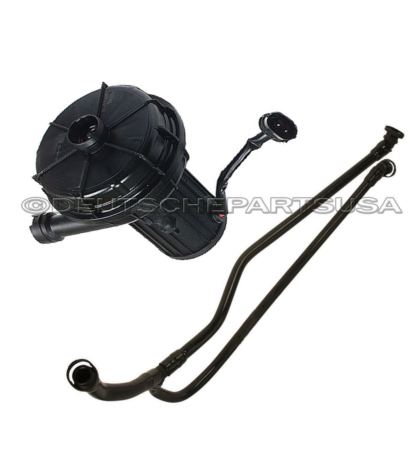 Secondary Smog Air Pump Emission Control+Hose+Rubber Mount for BMW E65 E66 SET 5