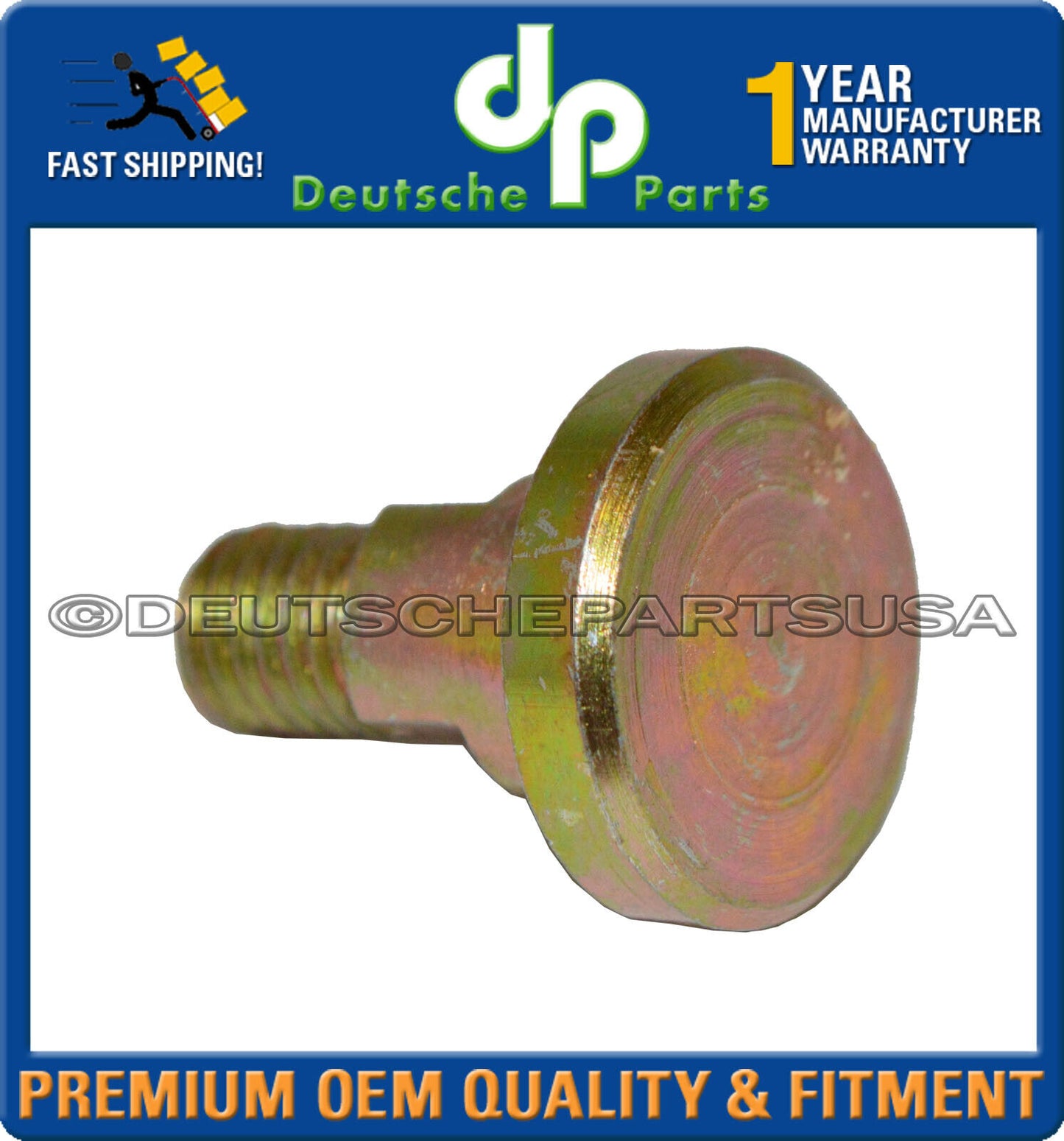 PORSCHE 911 912 930 Decklid Hinge Shoulder Bolt 901 512 471 20 Set of 2