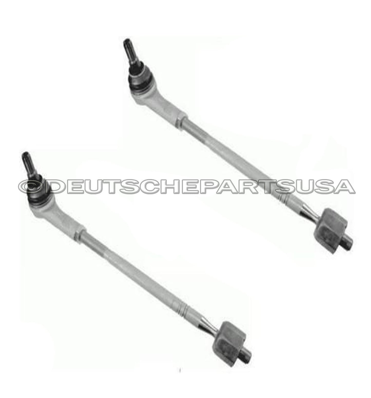 Tie Rod Rods Inner + Outer ASSEMBLY + RACK BOOT KIT for PORSCHE CAYENNE SET 4