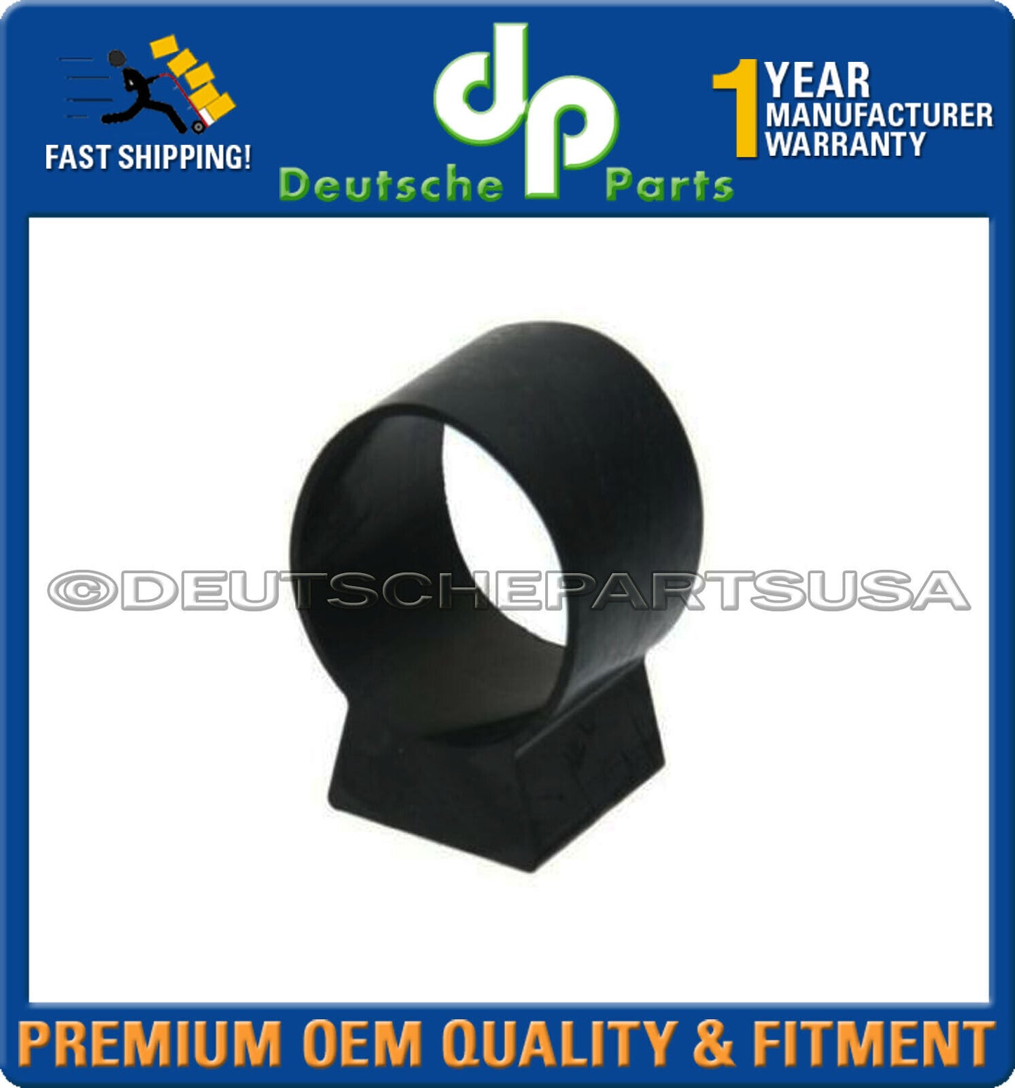 Porsche 911 912 930 Bumper Shock Bushing (Rubber Isolator) 911 505 221 00 Set 2