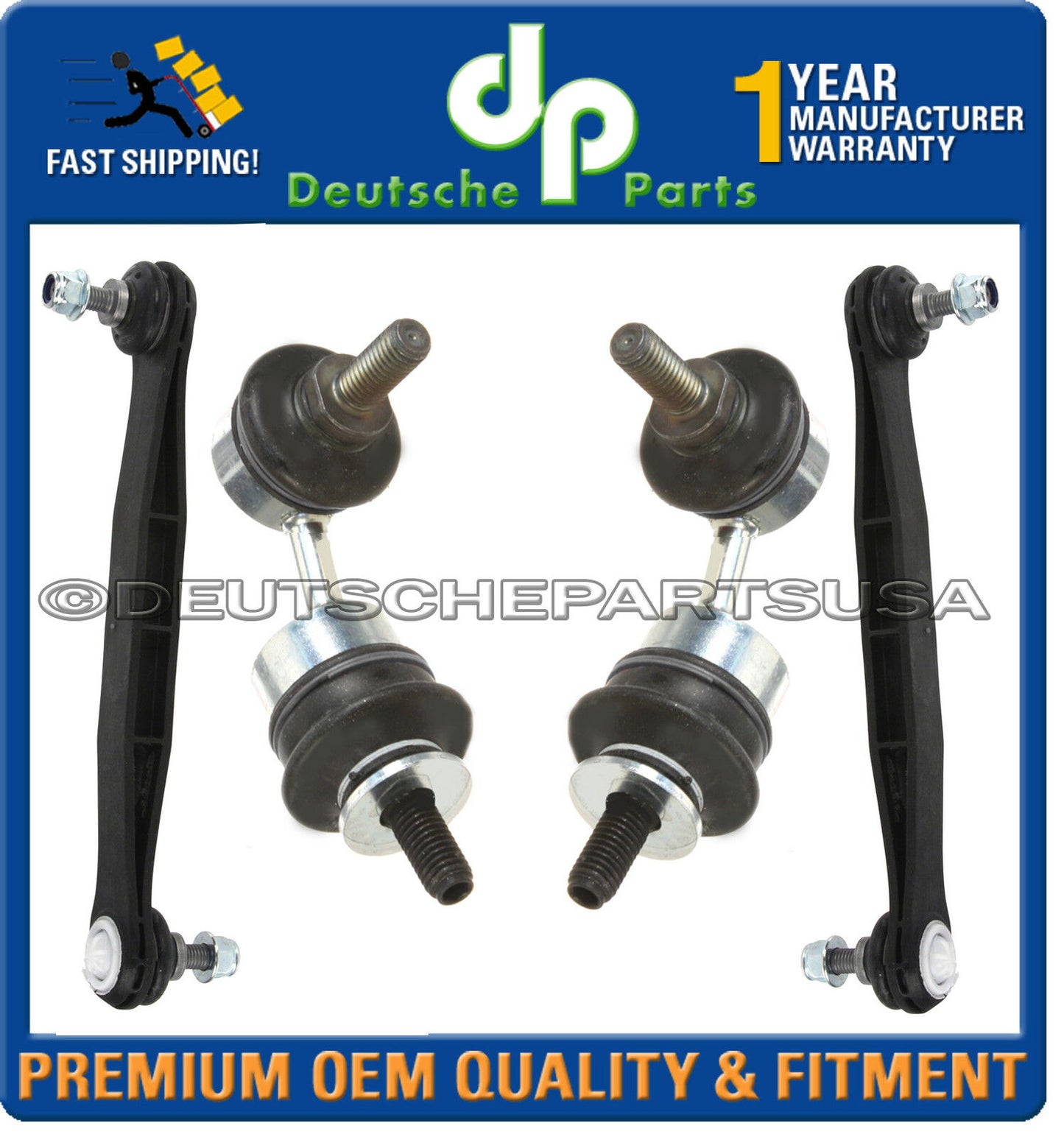 Jaguar X-Type Front + Rear Stabilizer Sway ANTI ROLL Bar Link Links LEFT RIGHT 4