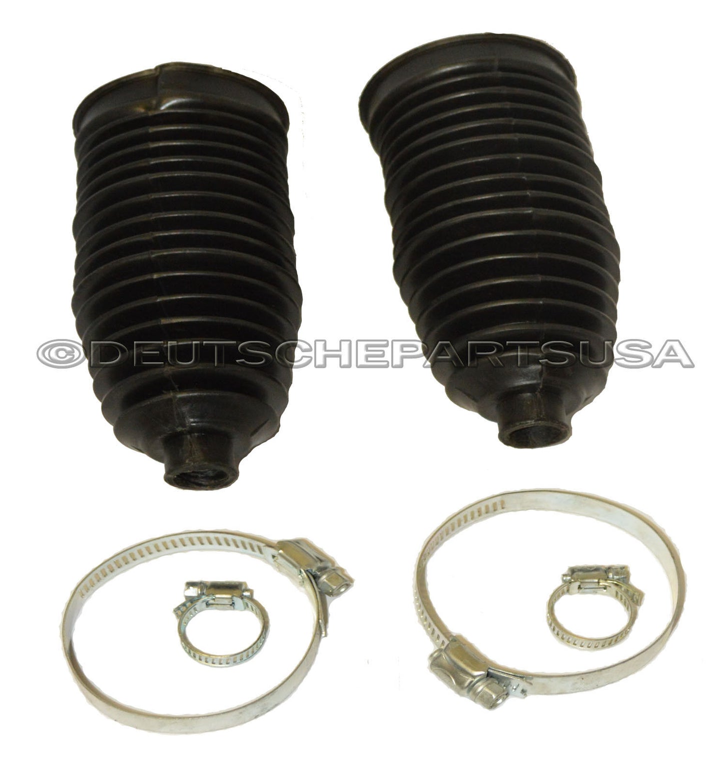 Tie Rod Rods Inner + Outer ASSEMBLY + RACK BOOT KIT for PORSCHE CAYENNE SET 4