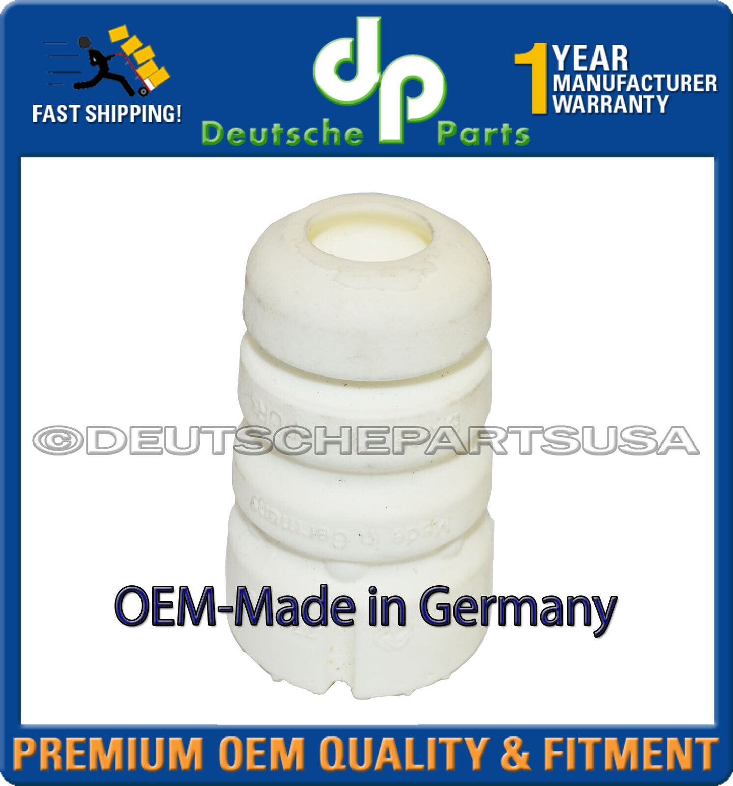FRONT Strut Suspension Bump Stop for AUDI A6 S6 L+R Made in Germany 4G0 412 131