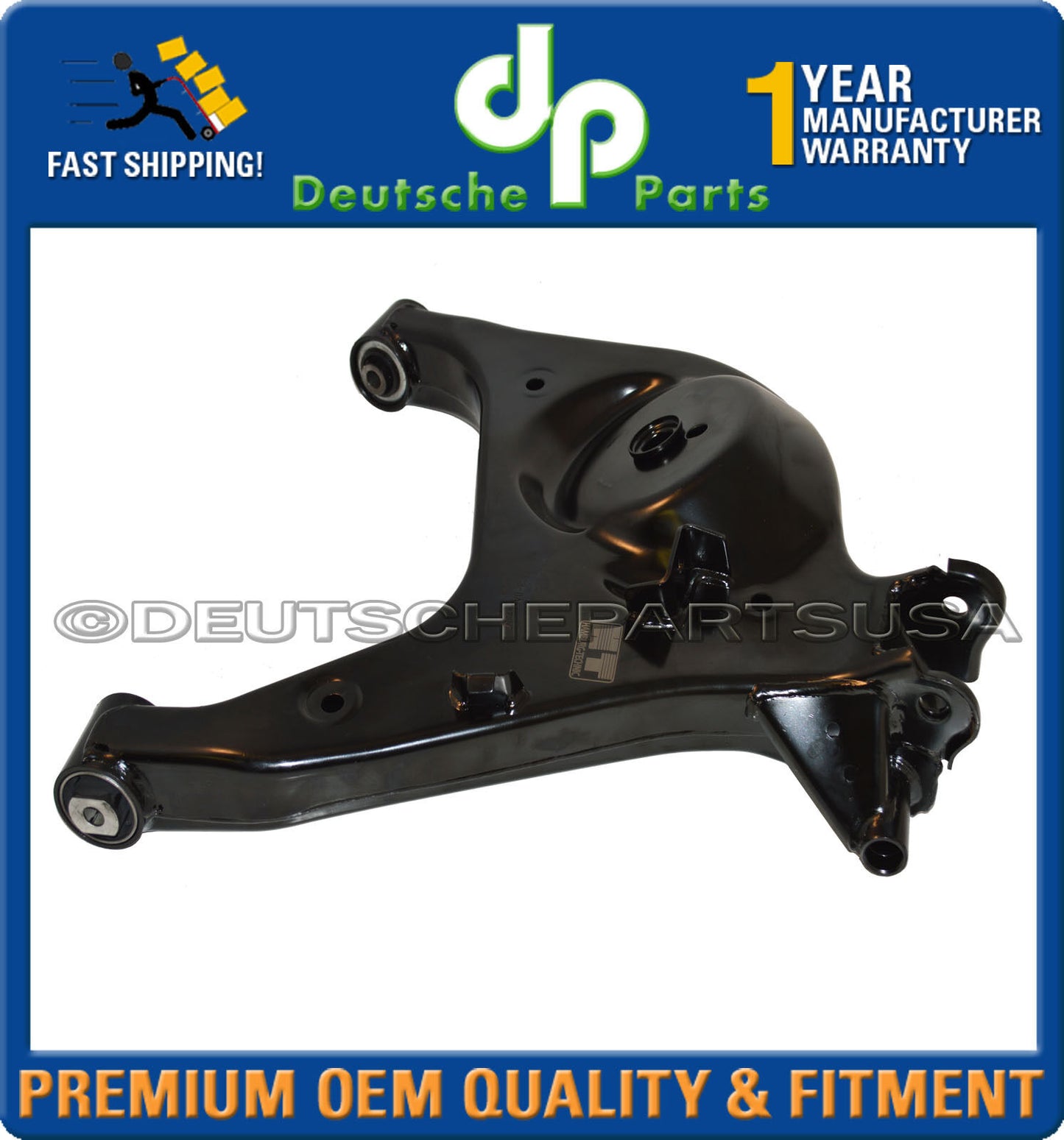 Range Rover Rear LH Upper & Lower Control Arm With Inner Bushings LR023714 Set 2