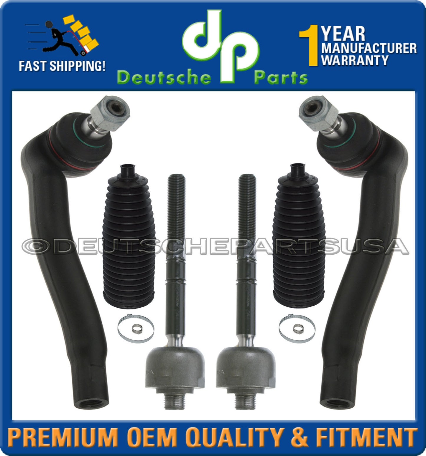 MERCEDES W203 4MATIC SWAY BAR STABILIZER LINK LINKS Steering TIE ROD Rack Boot 8