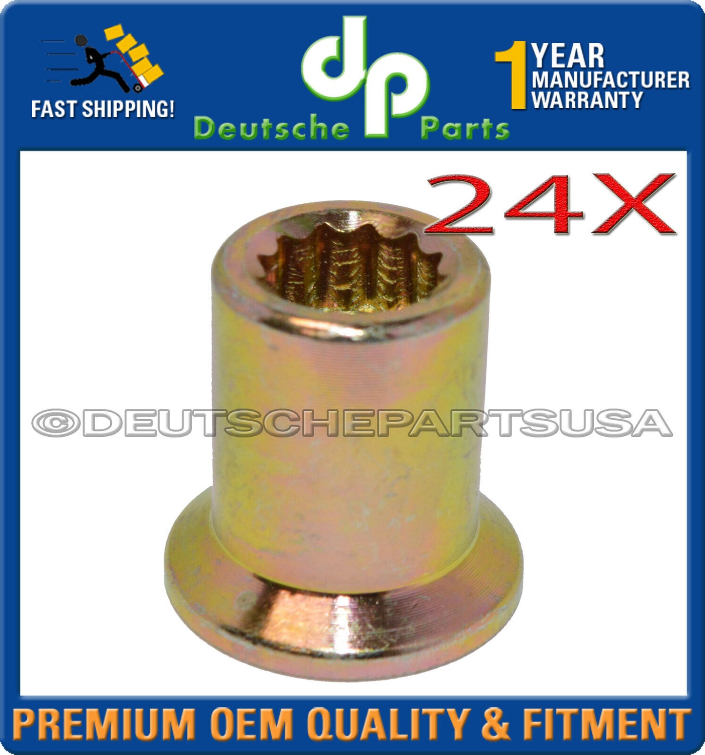 24 x Porsche 964 993 ENGINE BLOCK Cylinder Head HEAD TENSIONING Nut 96410438201