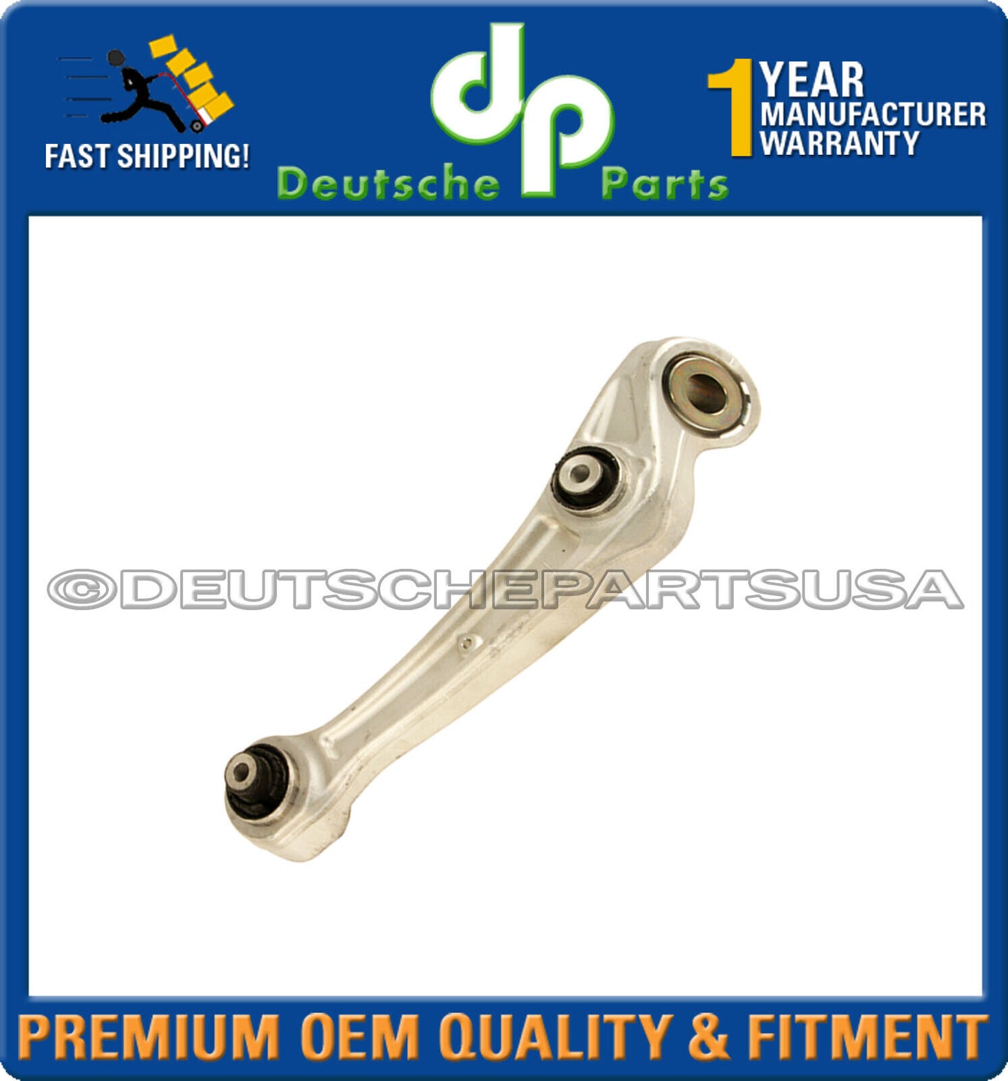 For Porsche Macan Front LH + RH Lower Forward Control Arms Ball Joints Set of 4