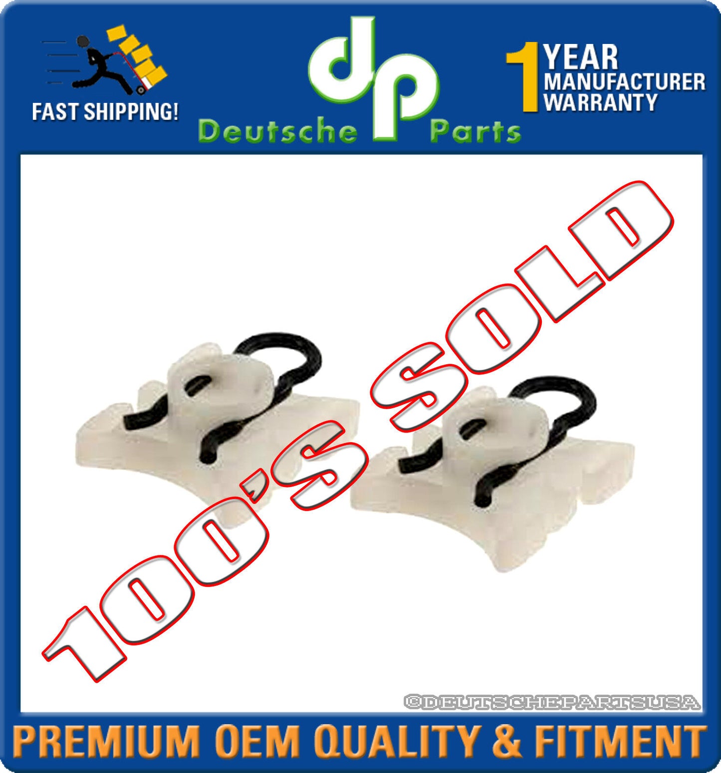 WINDOW REGULATOR SLIDER CLIP for BMW E32 E34 E36 Z3 328i 335xi 335i 525i M3 Z3