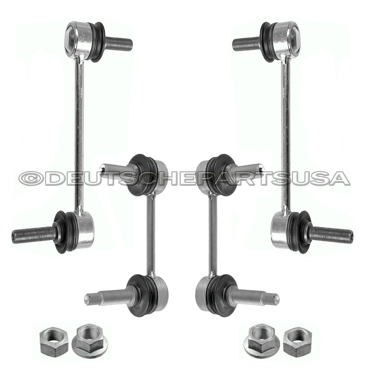 F+R SWAY STABILIZER BAR LINKS for Mercedes W164 1643201232 1643202132 L+R SET 4