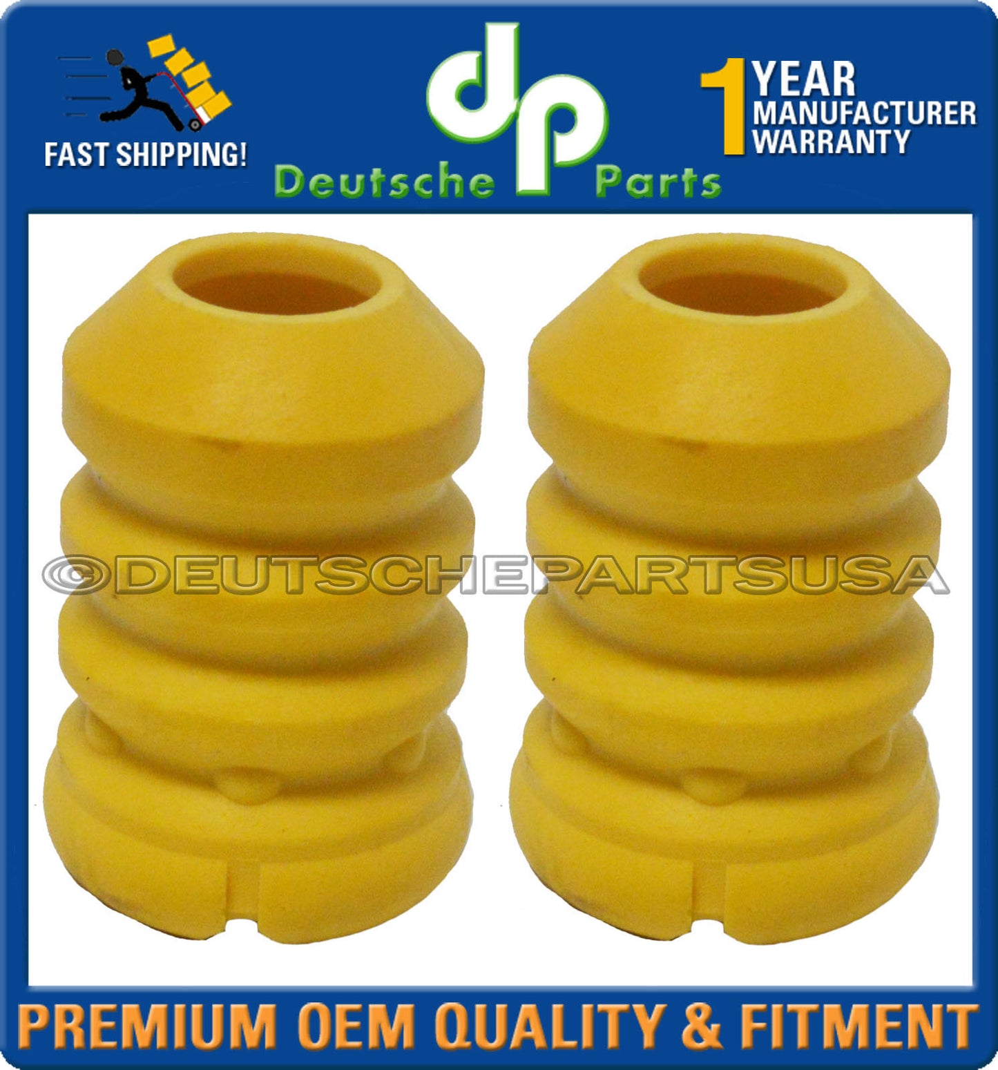 Front Strut Bump Stop for Mercedes w203 w209 2033200744 L+R Set of 2