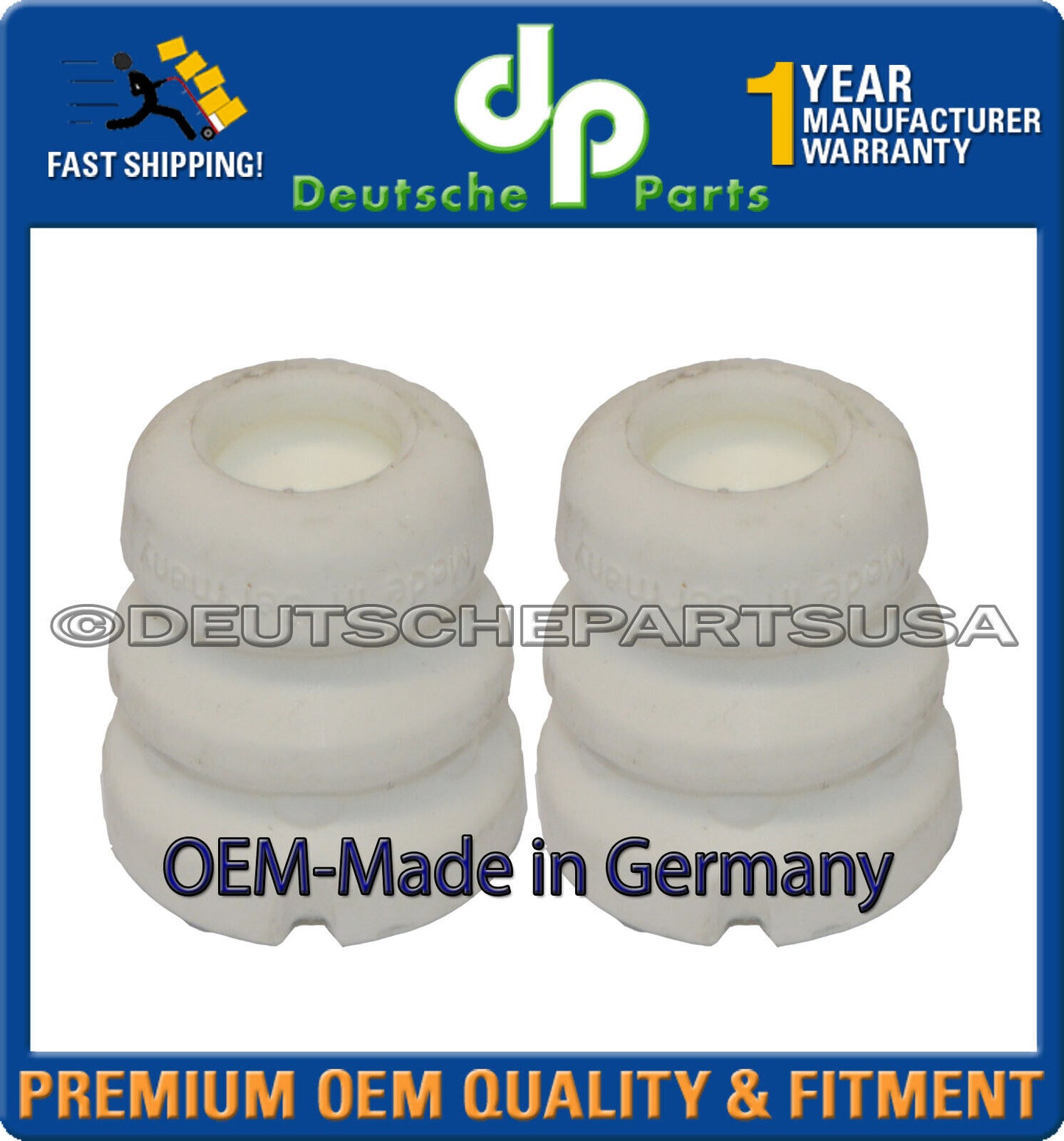 MINI Cooper Bump Stop for Shock Rear Left + Right 33 53 6 772 740 3353677274 Set