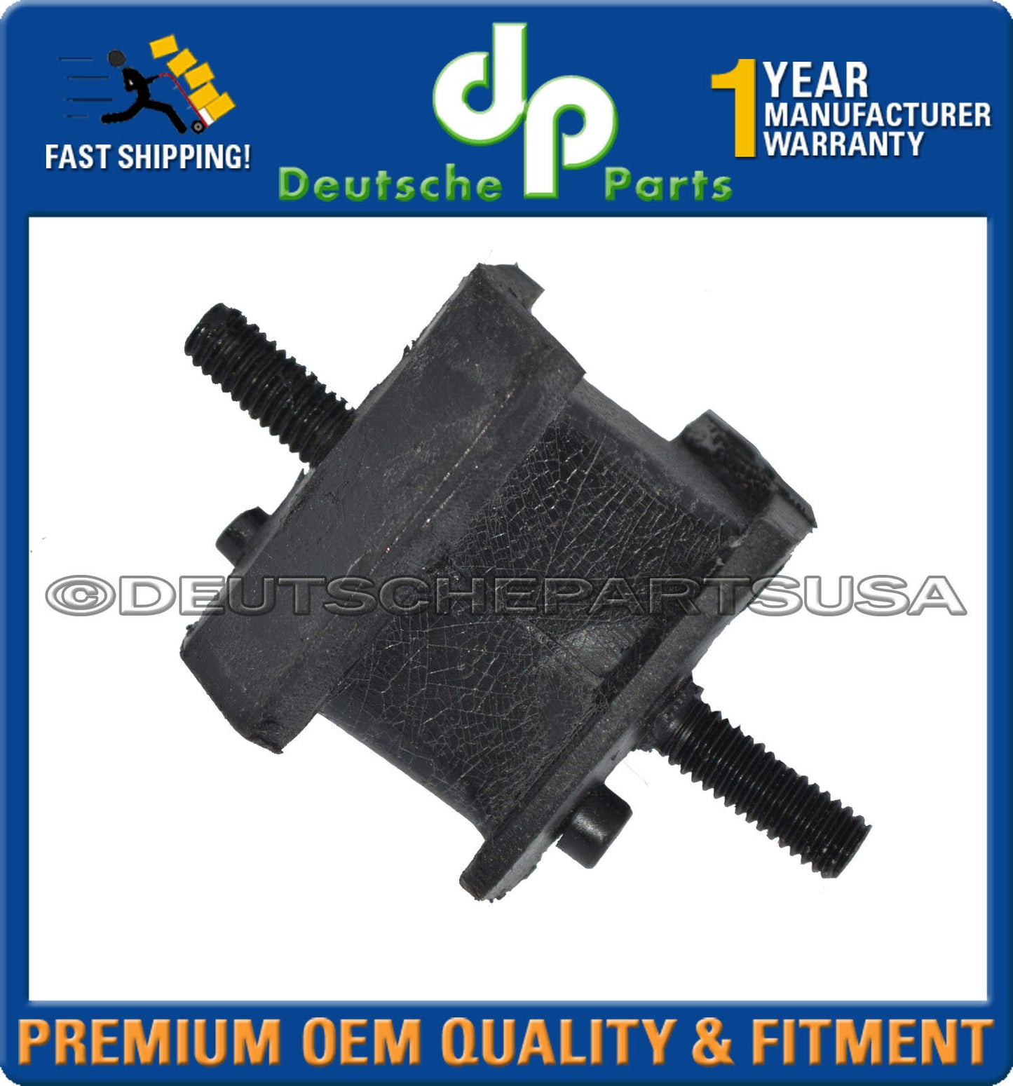 BMW E34 325i 525i Rear Left Auto Transmission Mount 24 70 1 138 427
