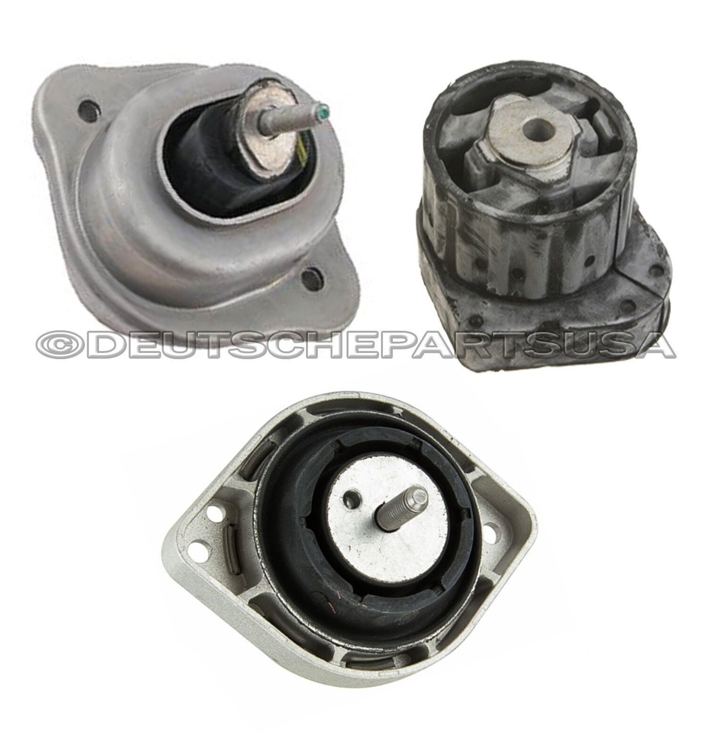 HYDRAULIC HYDRO ENGINE MOTOR + TRANSMISSION MOUNTS L + R SET 3 for BMW E83 X3