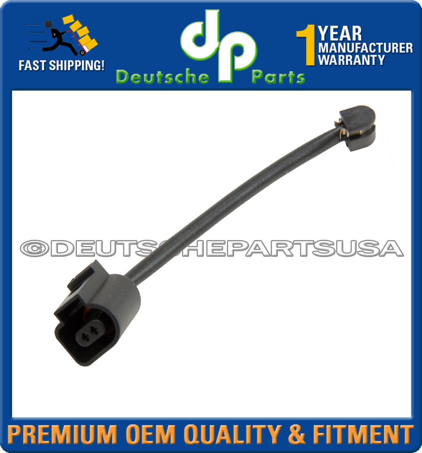 PORSCHE Cayenne Panamera 2010-2016 Rear LH & RH Brake Disc Pad Wear Sensor Set 2