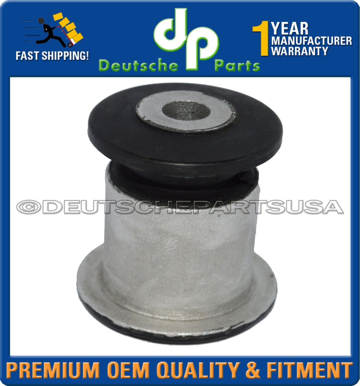 Porsche Panamera Front Lower Inner Rearward Control Arm Bushing 97034124101 Set2