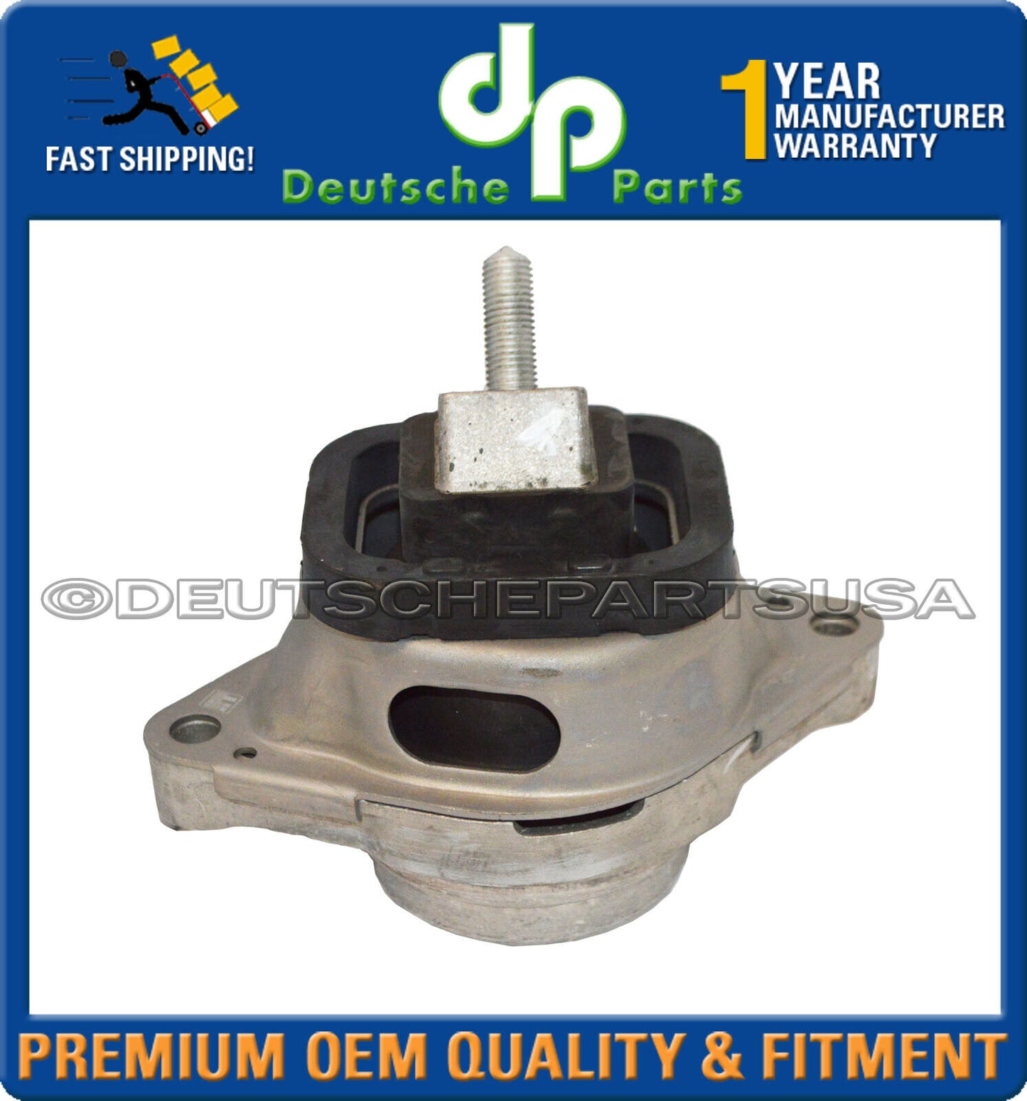 For Land Rover Range Rover 10-12 LH RH Engine Mounts LR010745 LR010746 Set of 2